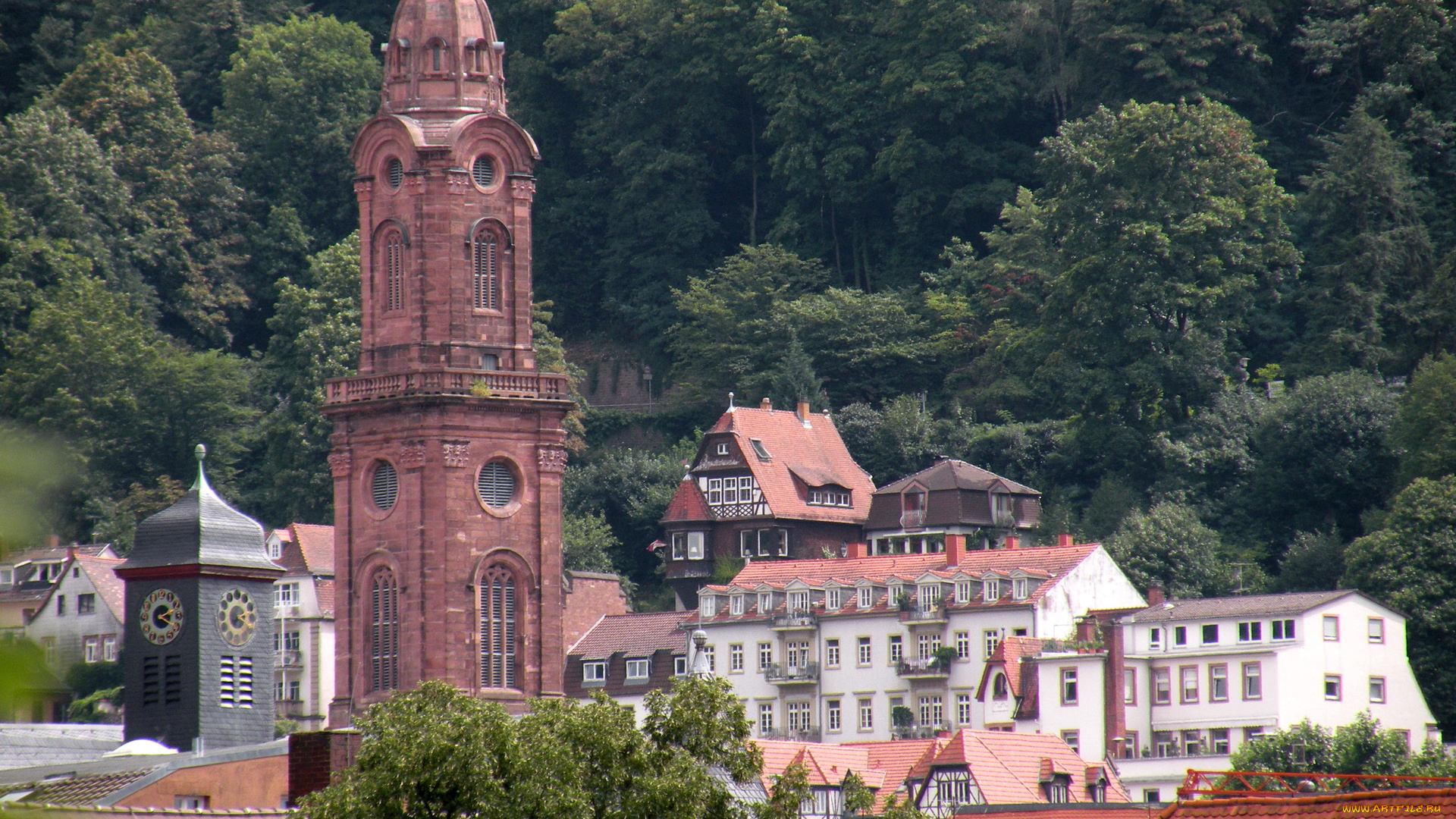 города, дворцы, замки, крепости, heidleberg, germany