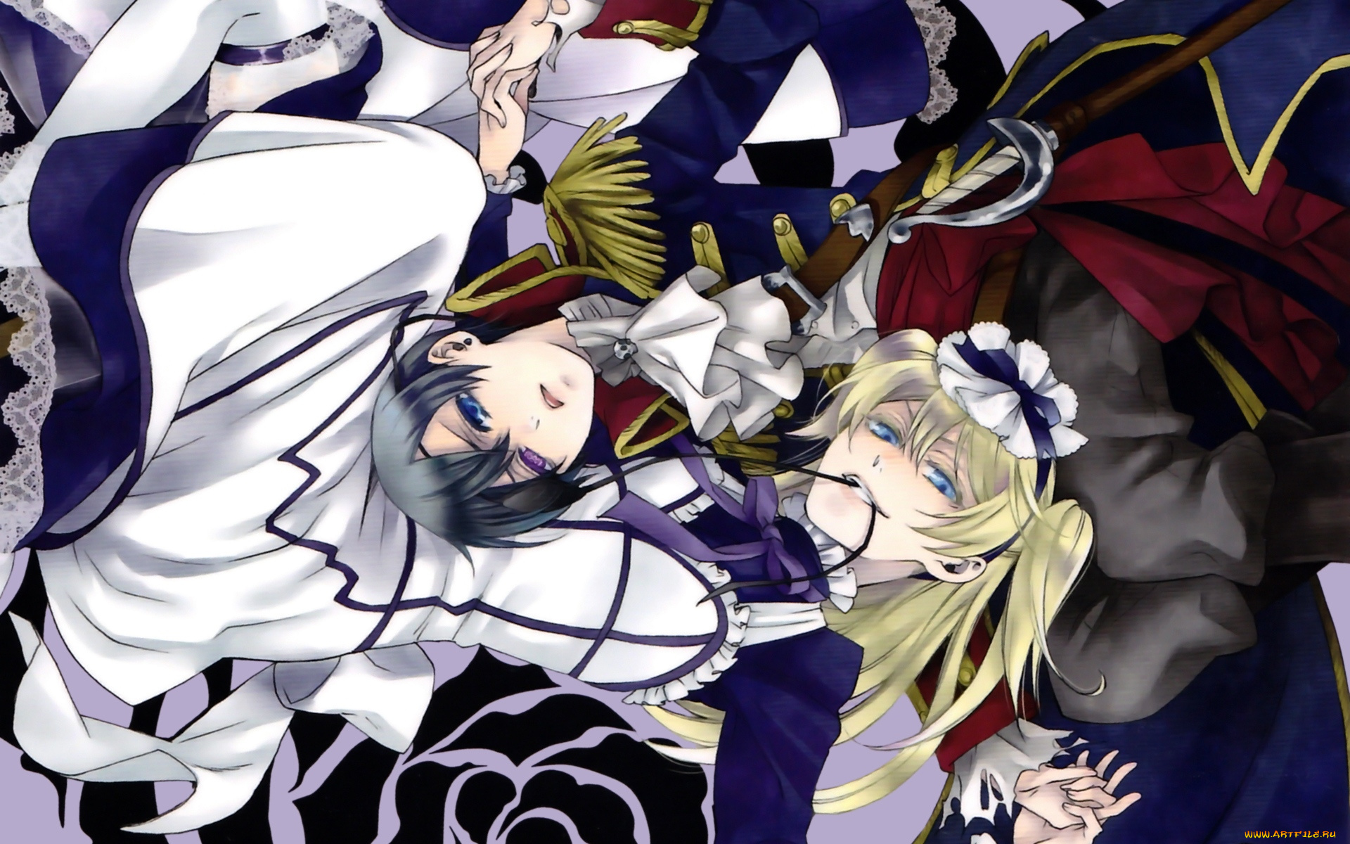 аниме, kuroshitsuji