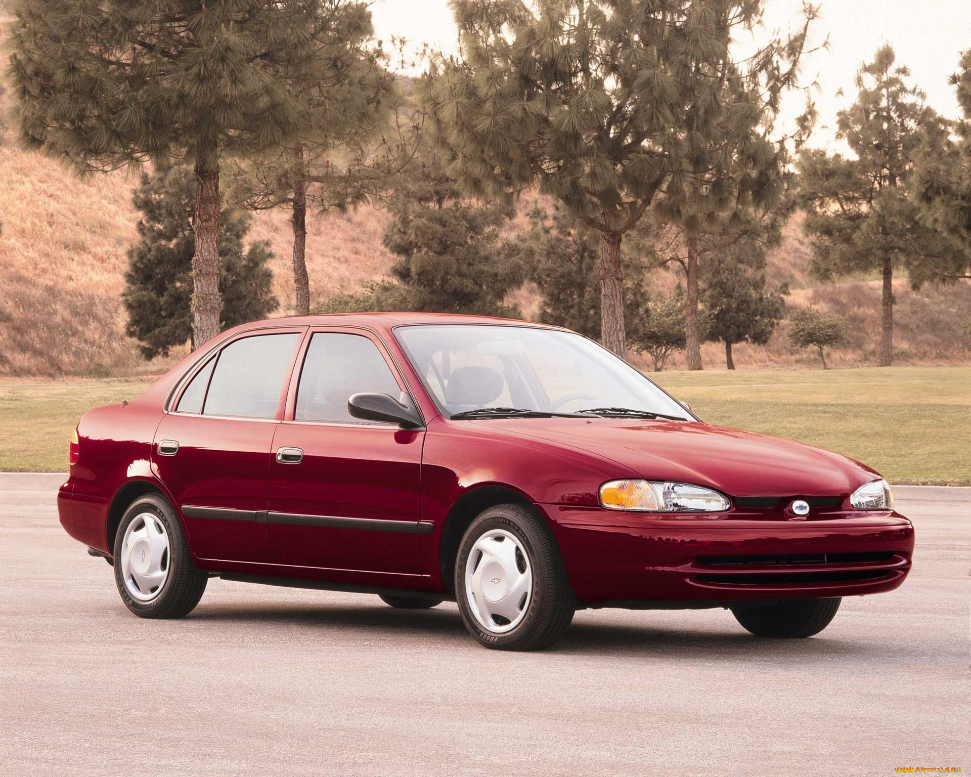 2001, chevrolet, prizm, sedan, автомобили