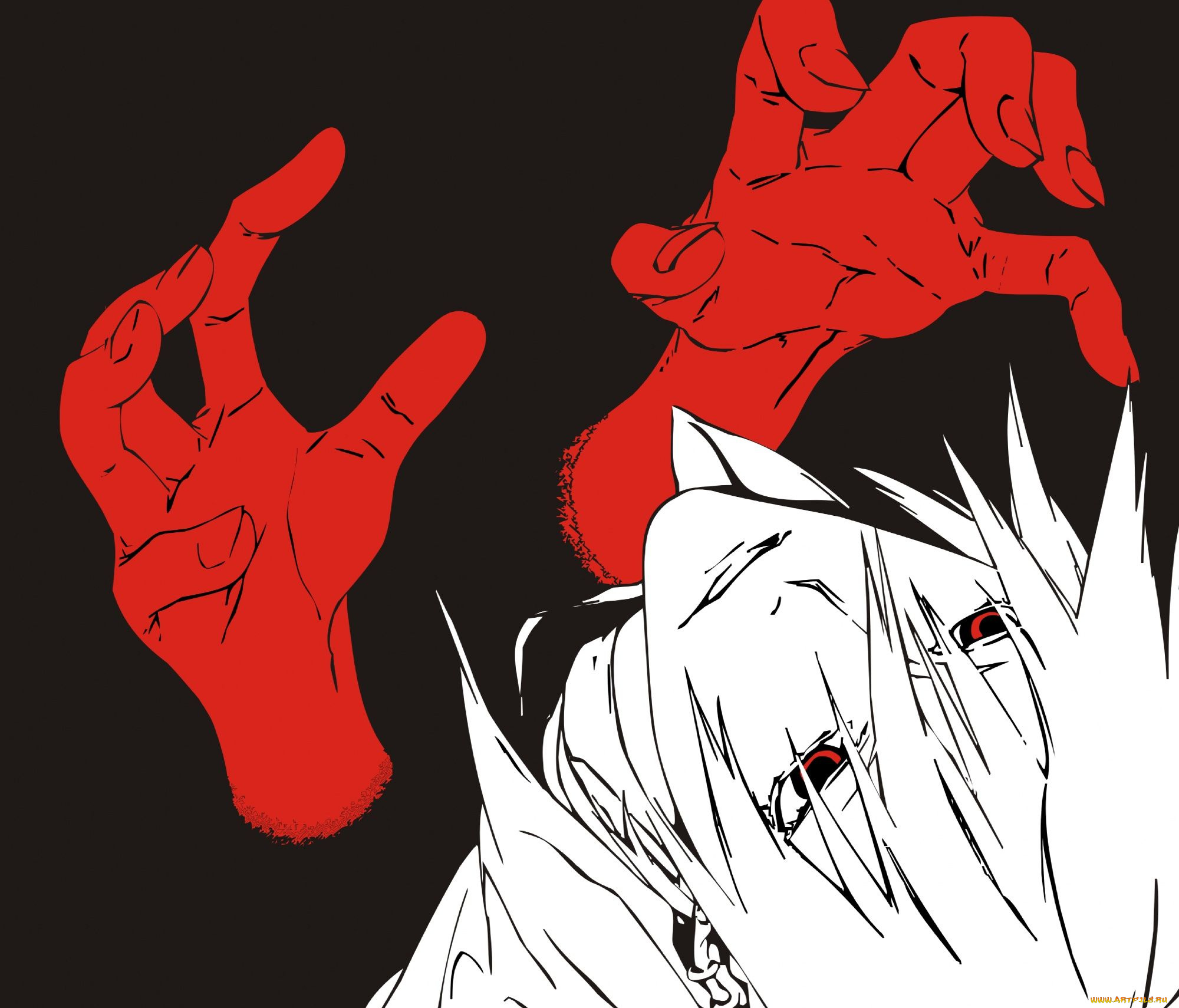 аниме, dogs, bullets, carnage, haine, rammsteiner