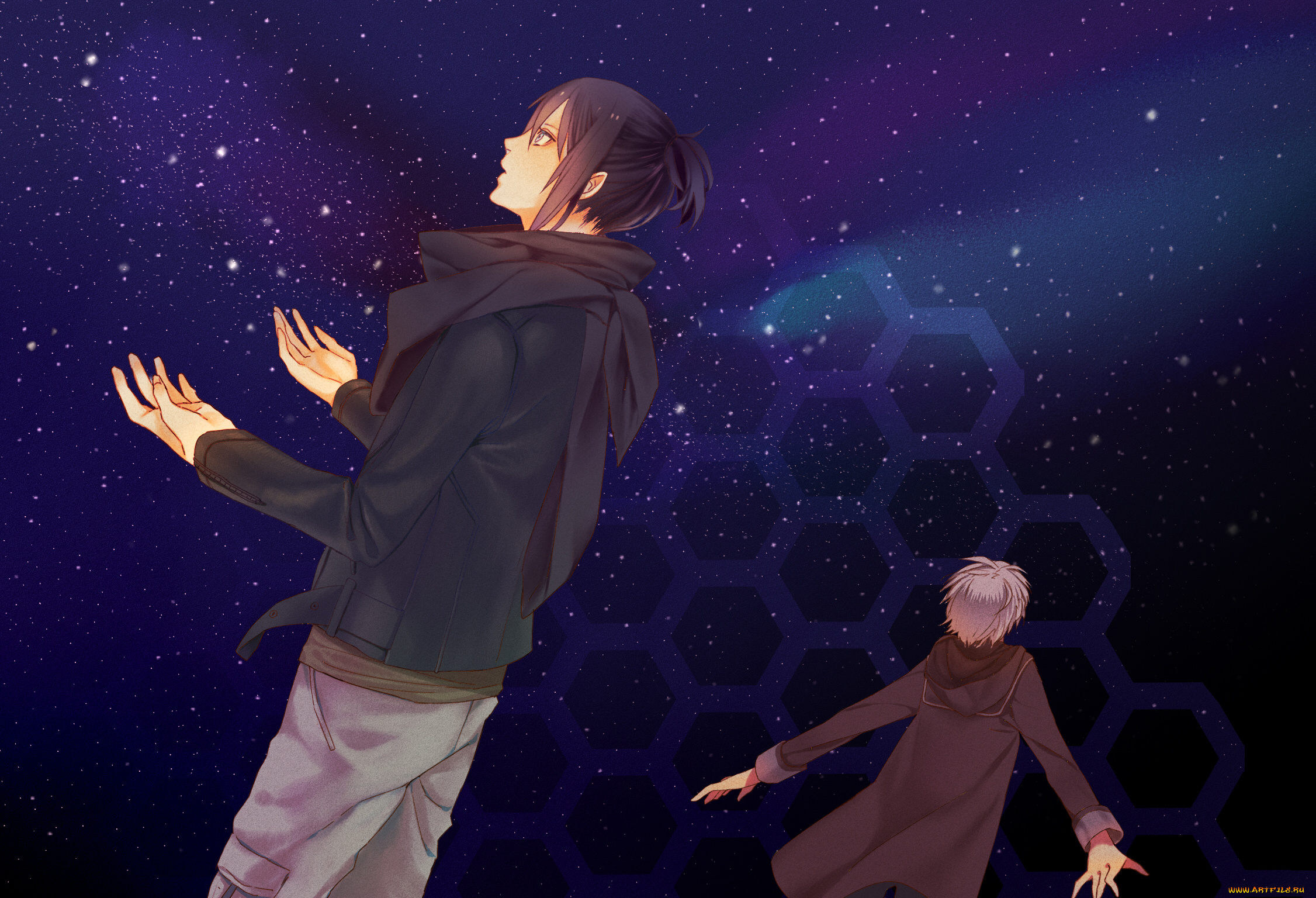 аниме, no, nezumi, shion