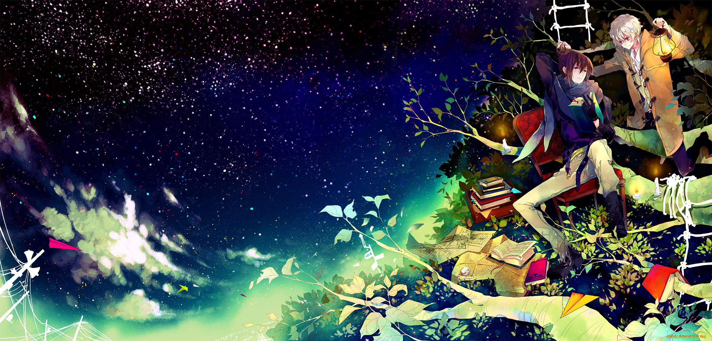 аниме, no, nezumi, shion