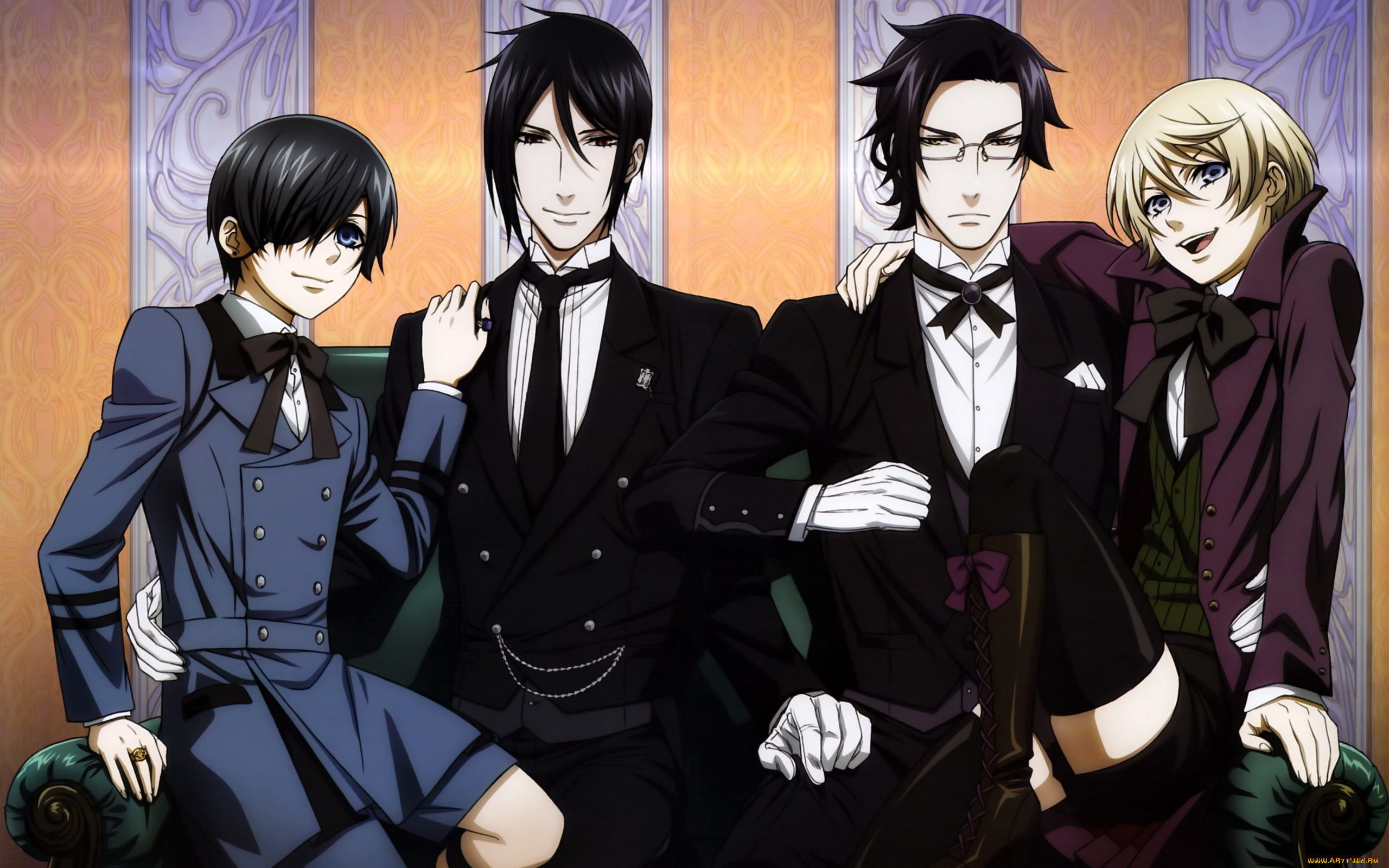 аниме, kuroshitsuji