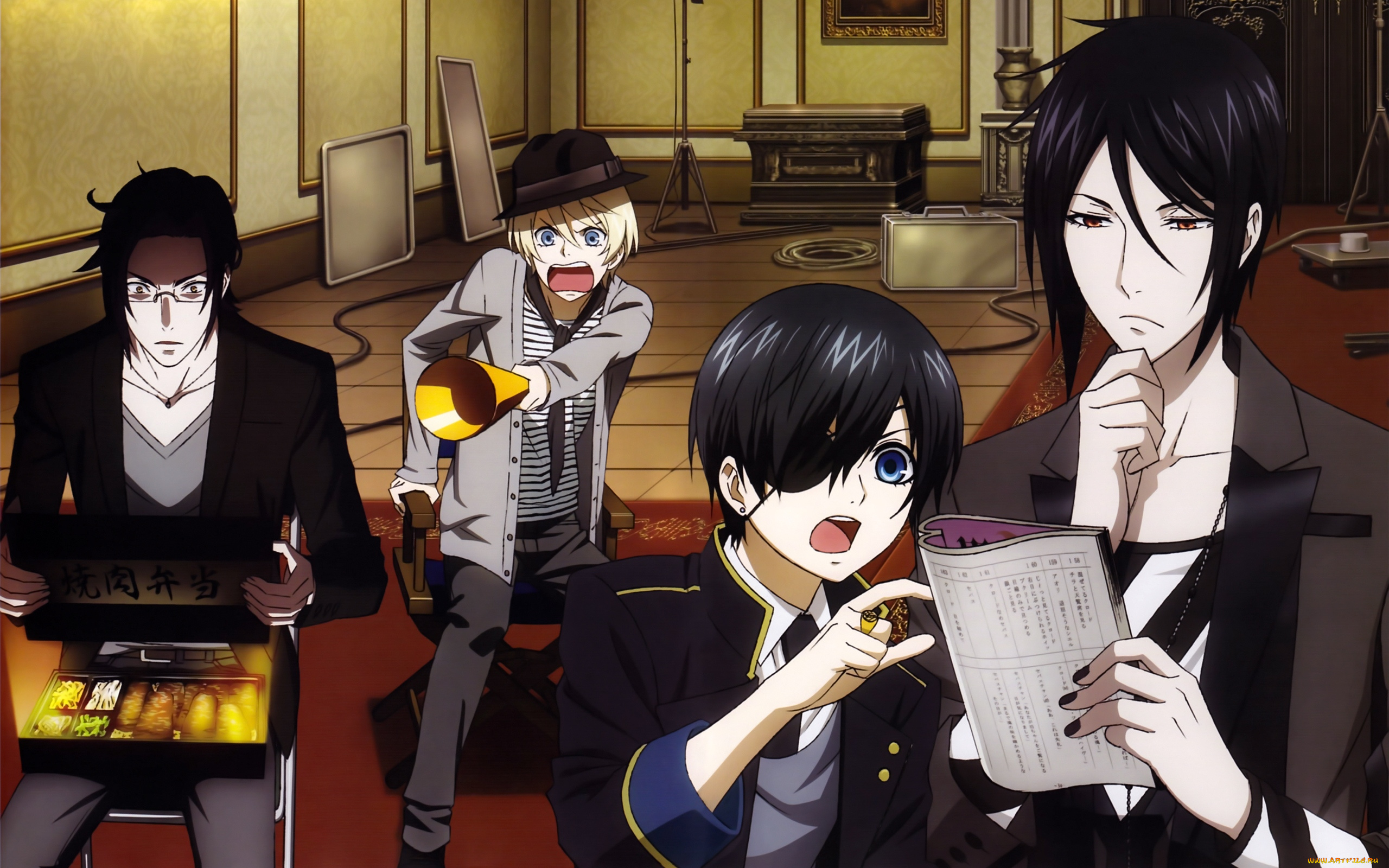 аниме, kuroshitsuji