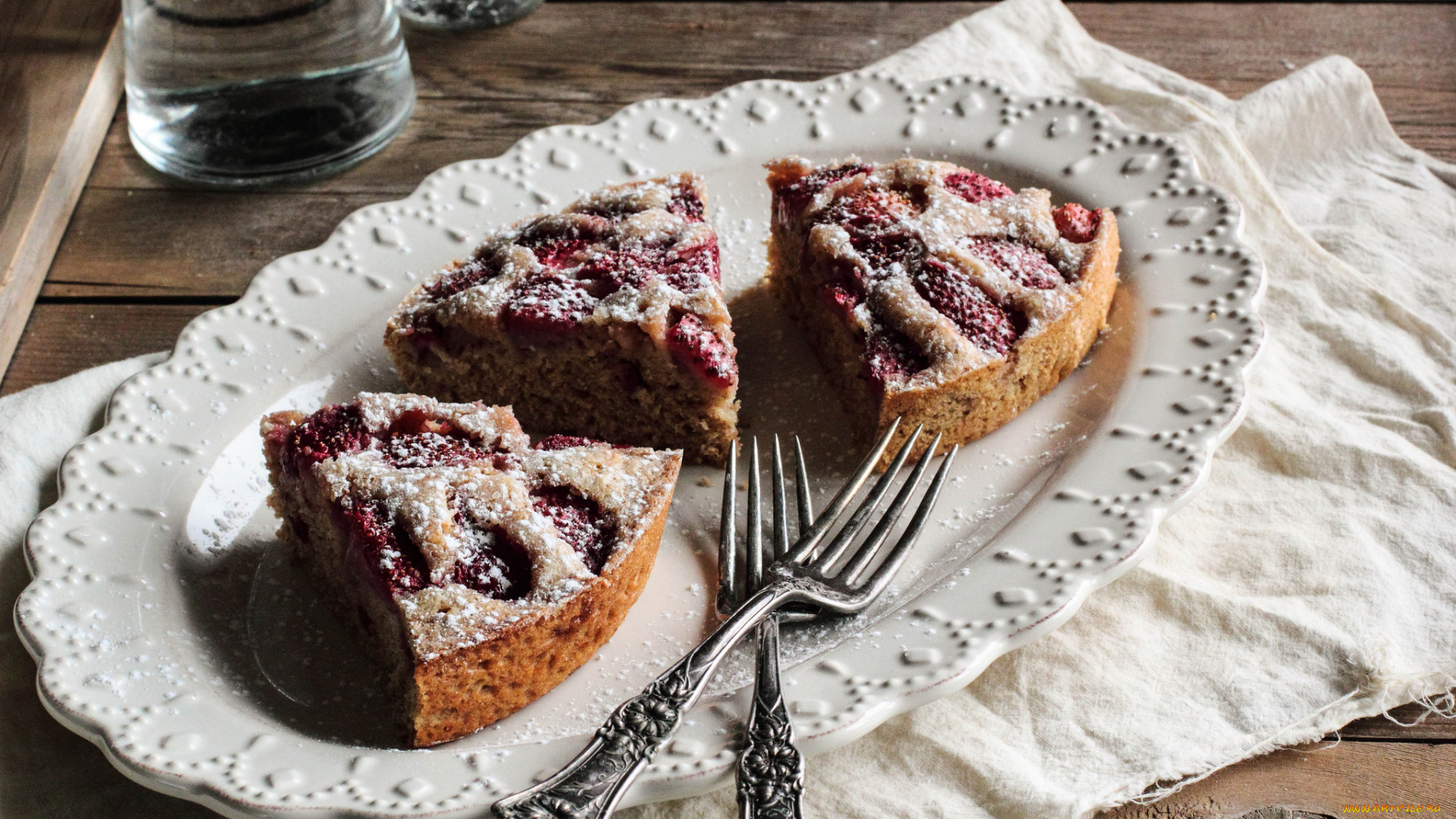 еда, пироги, пирог, блюдо, вилки