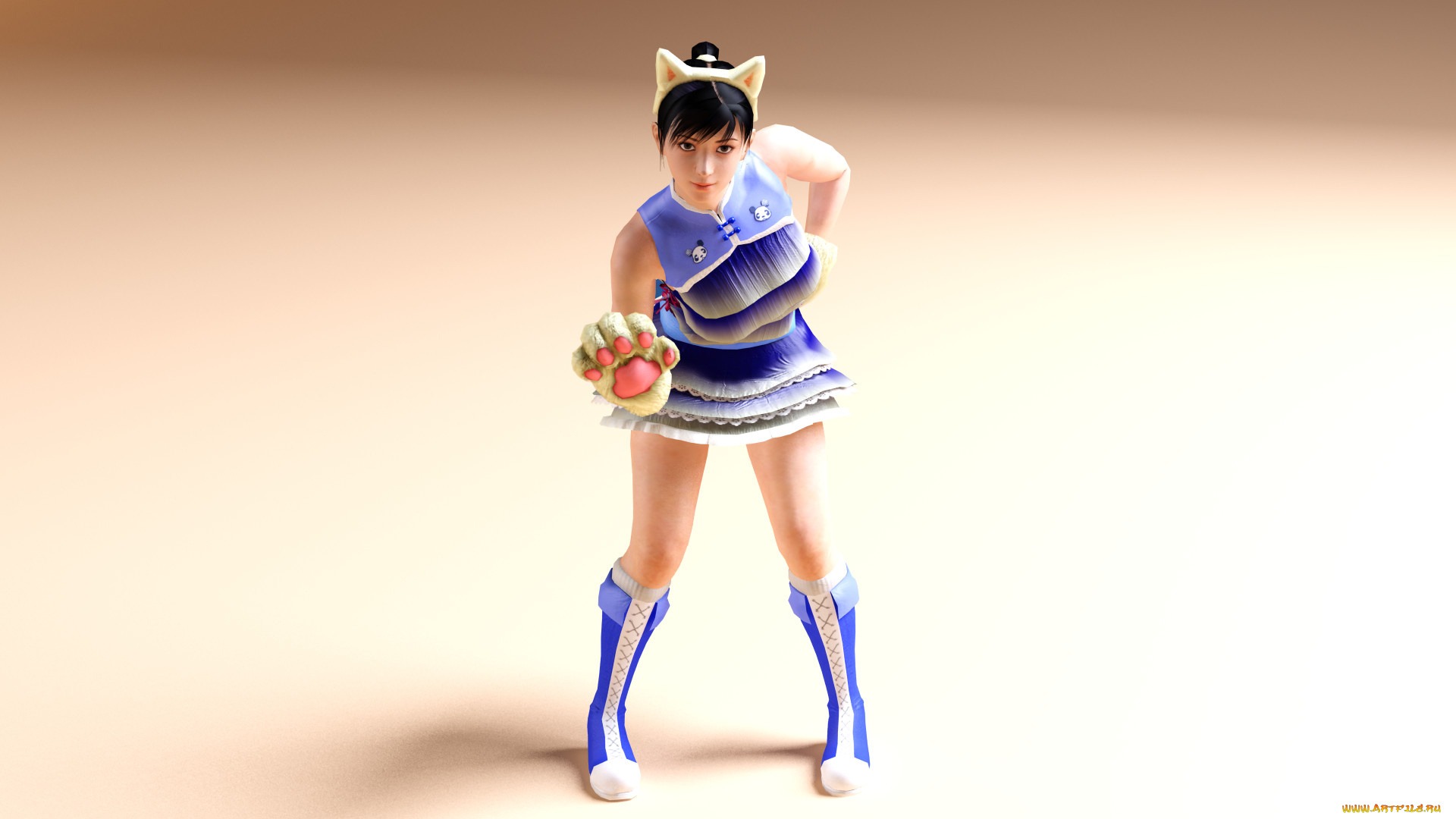 3д, графика, anime, , аниме, взгляд, девушка