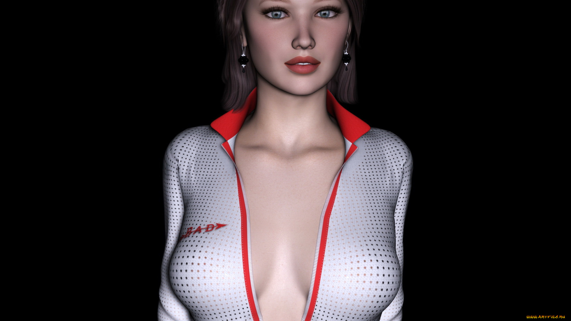 3д, графика, people, , люди, девушка, взгляд, фон