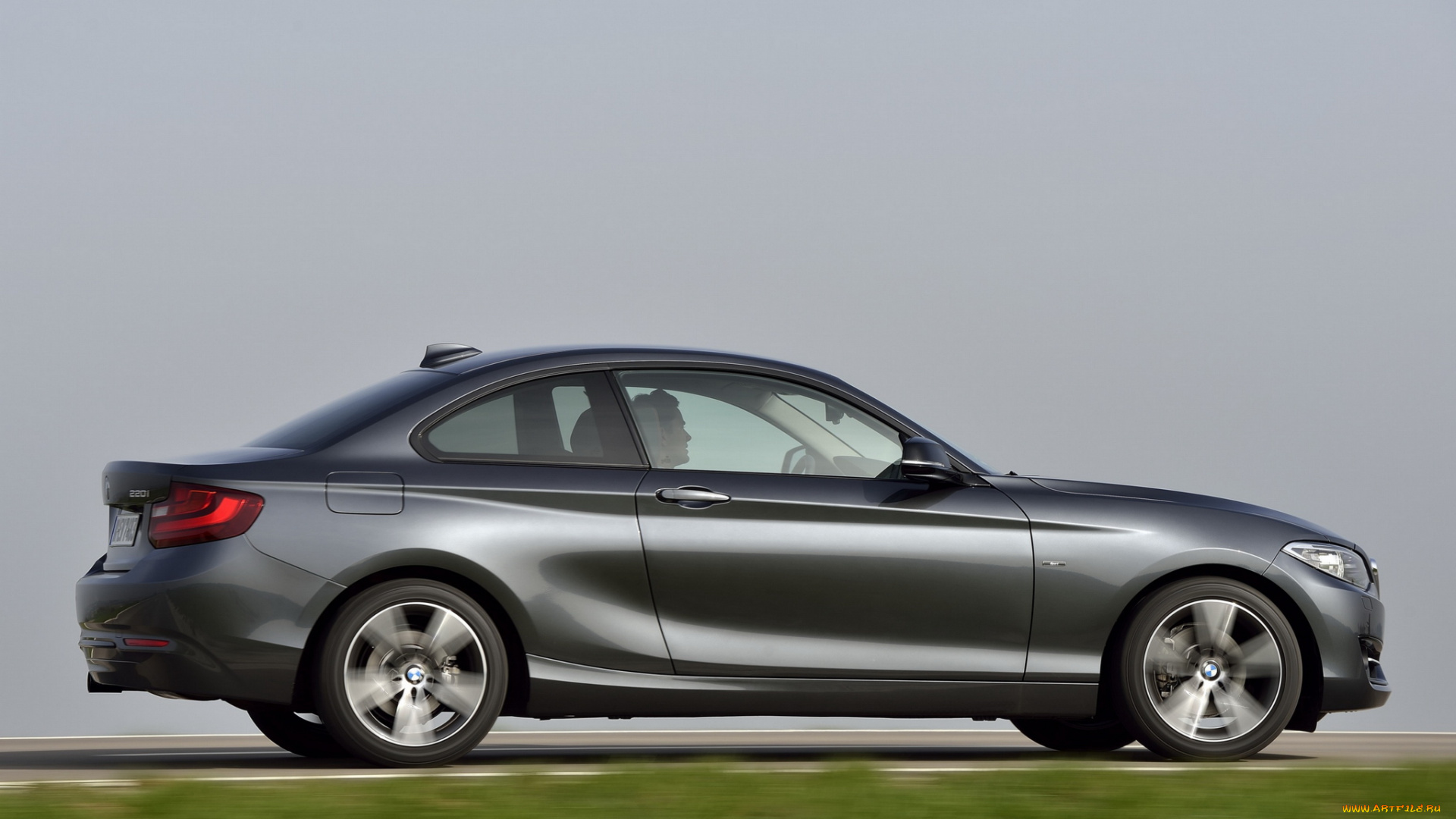 автомобили, bmw, 220i, coupе, sport, line, f22, 2014, темный