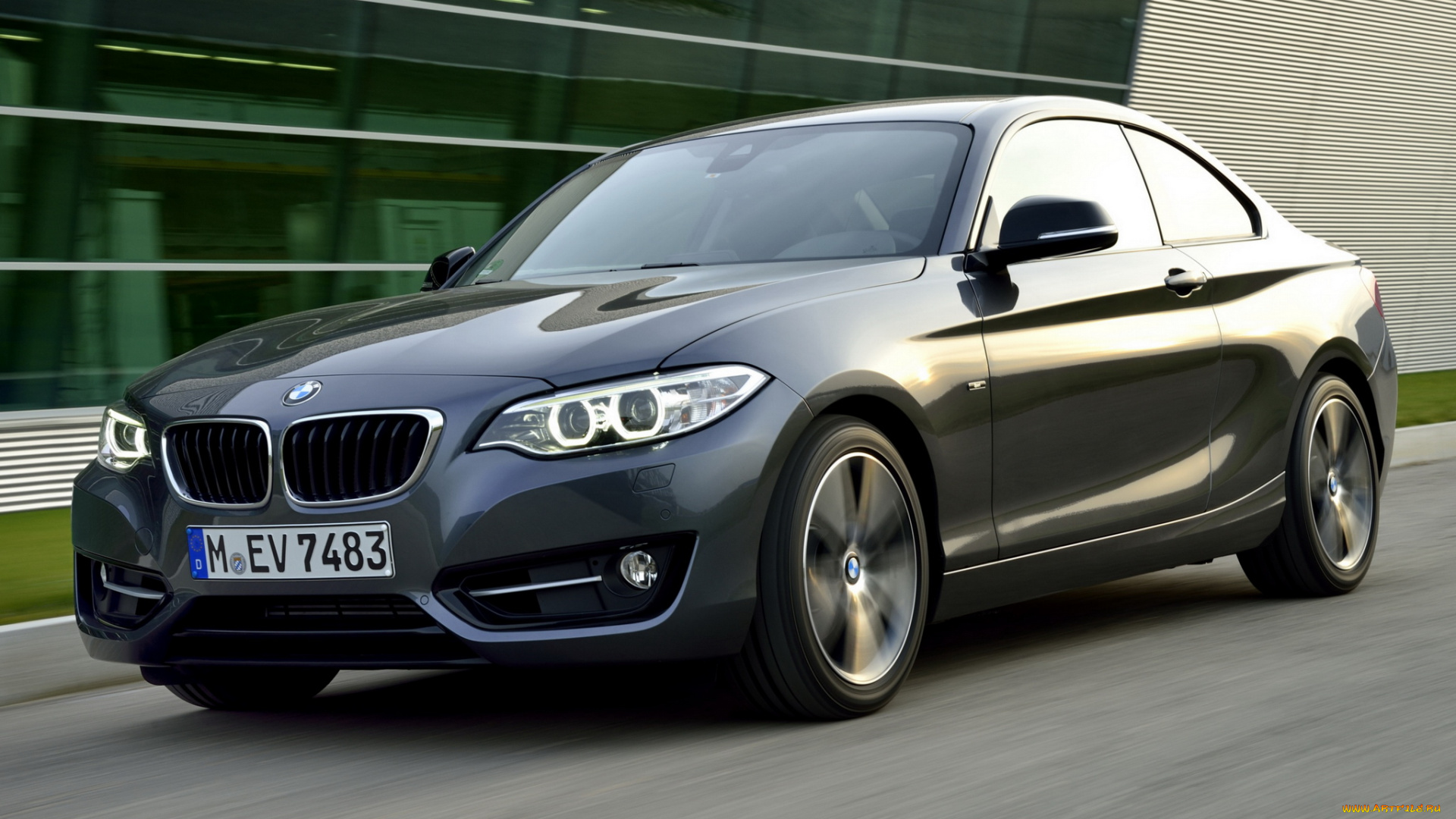 автомобили, bmw, 220i, coupе, sport, line, f22, 2014, темный