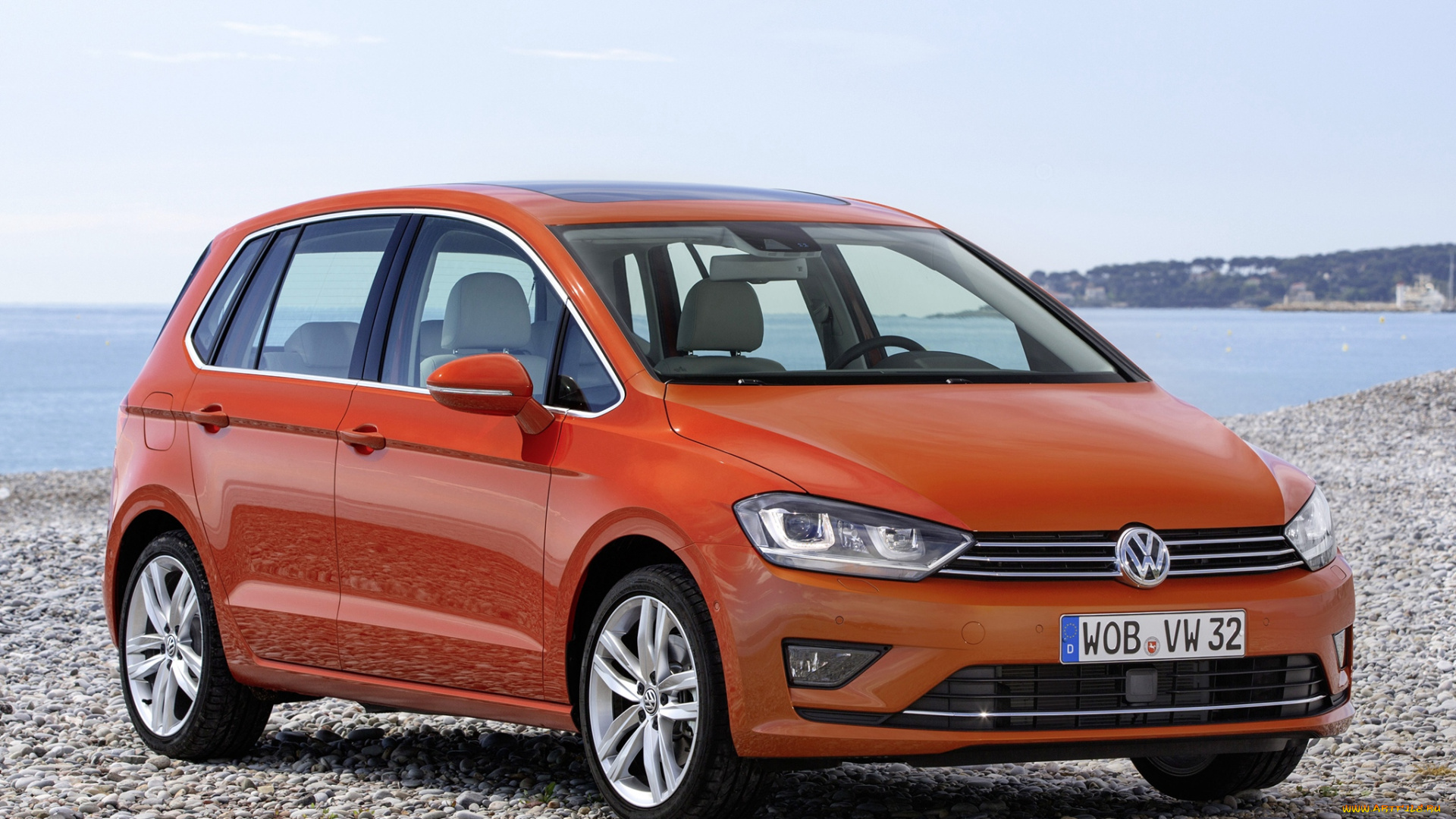 автомобили, volkswagen, 2014г, tsi, sportsvan, golf