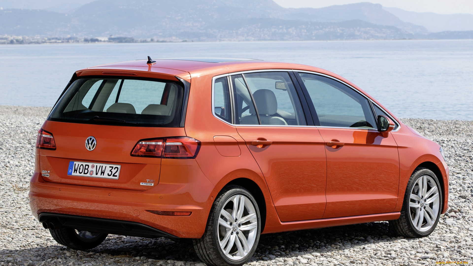 автомобили, volkswagen, 2014г, tsi, sportsvan, golf