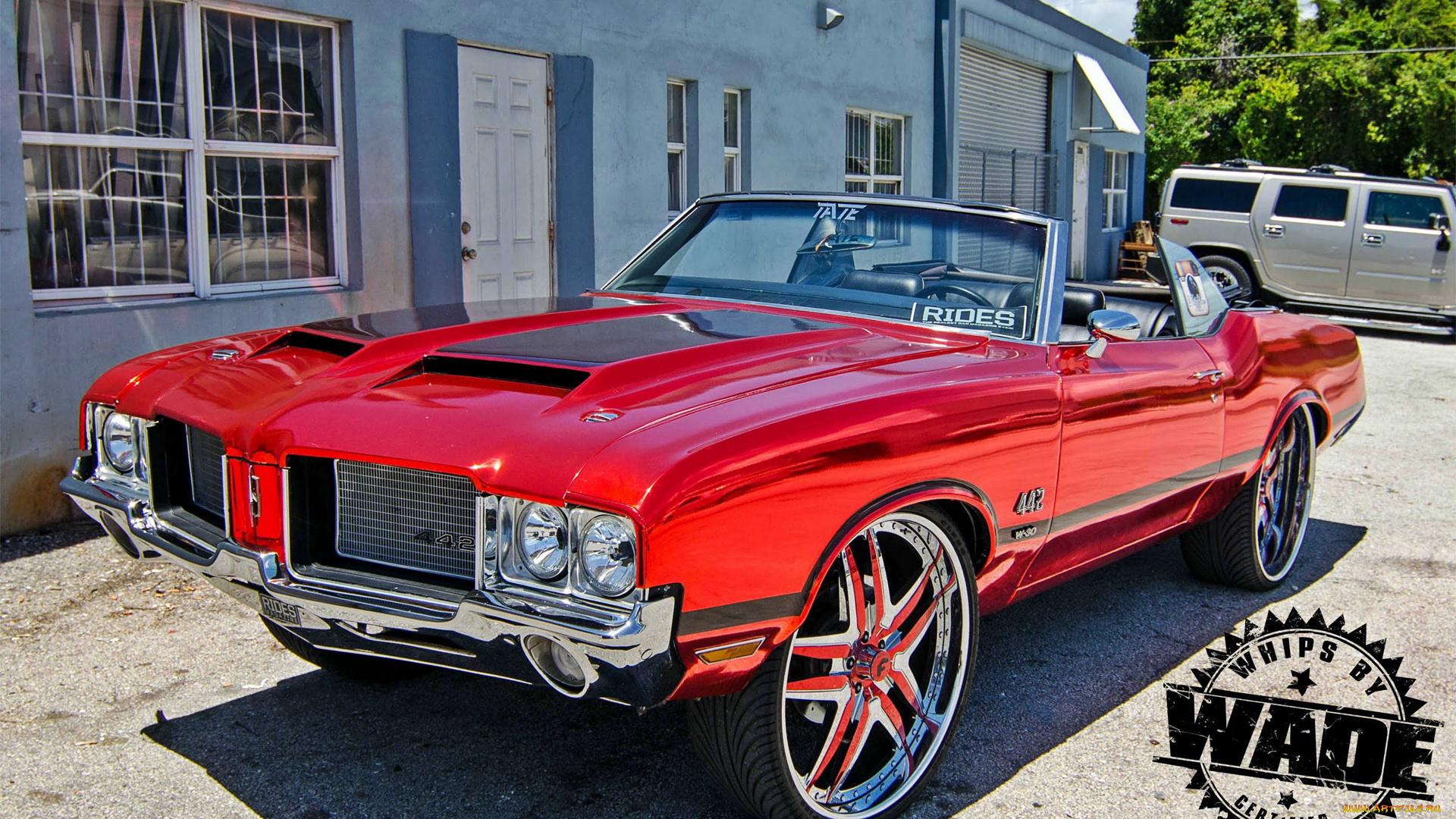 автомобили, выставки, и, уличные, фото, cutlass