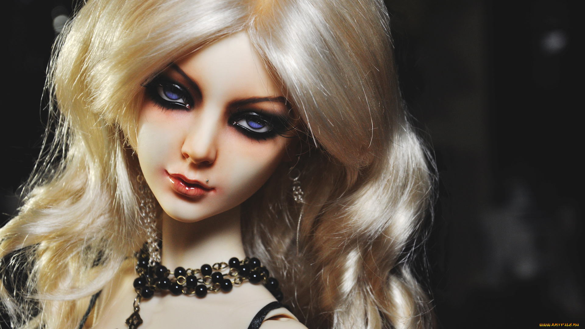 разное, игрушки, блондинка, девушка, кукла, bjd, взгляд, украшения, локоны