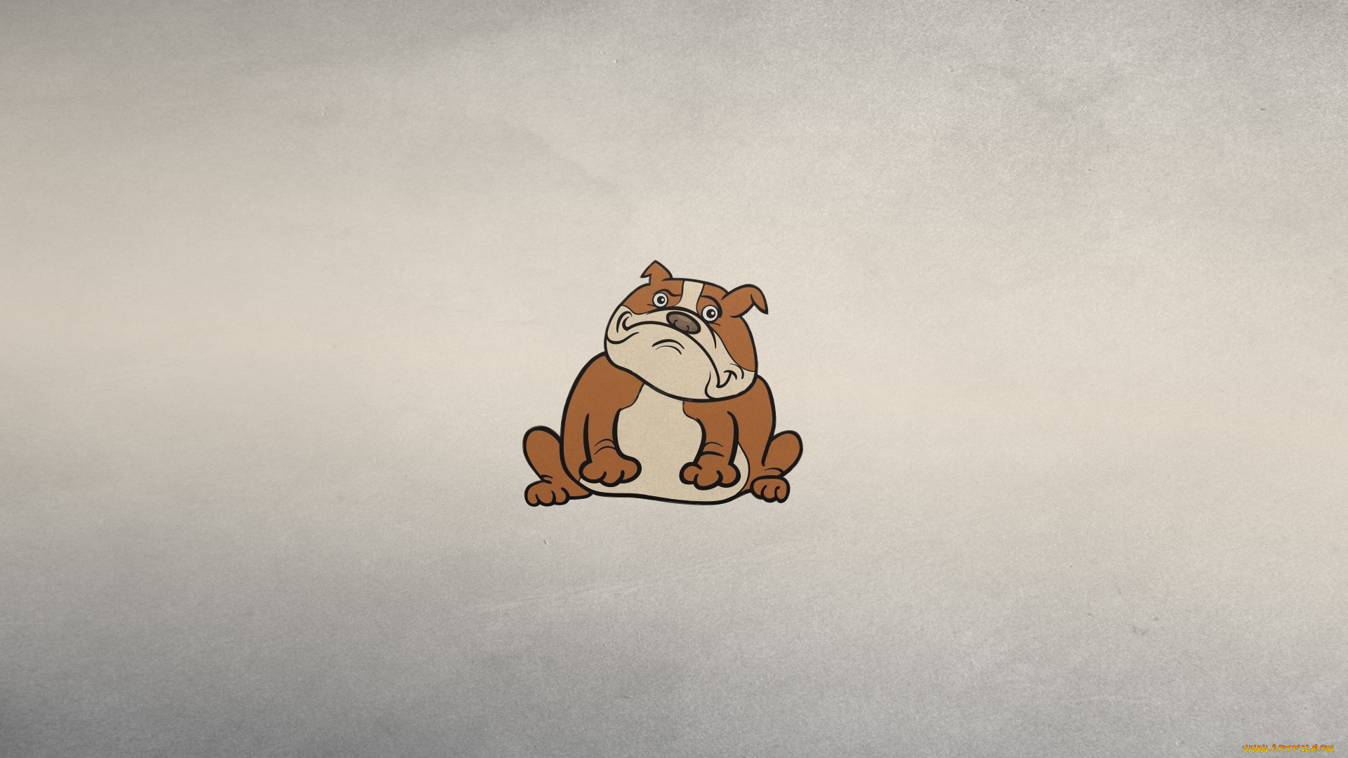 рисованные, минимализм, темный, фон, взгляд, сидит, собака