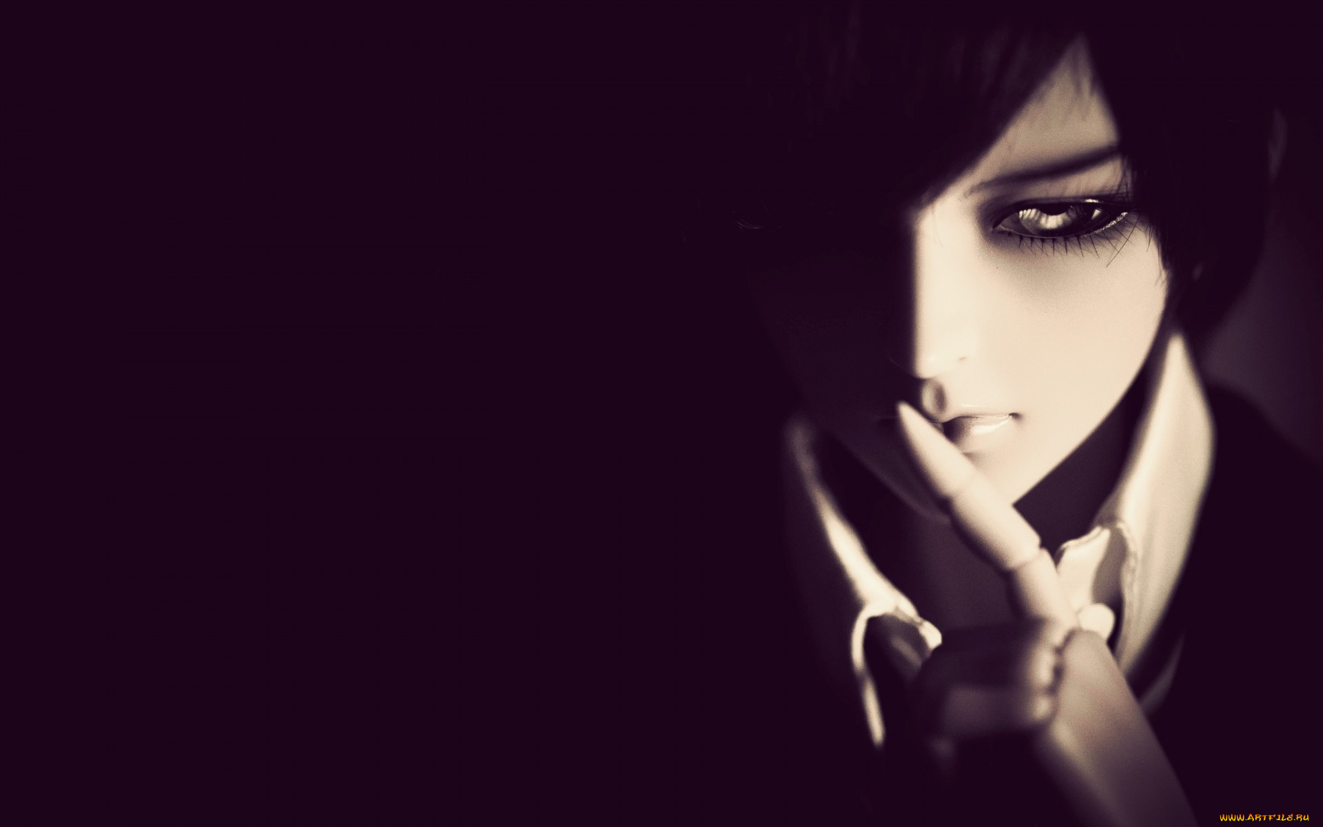 разное, игрушки, глаза, парень, doll, bjd, мрак