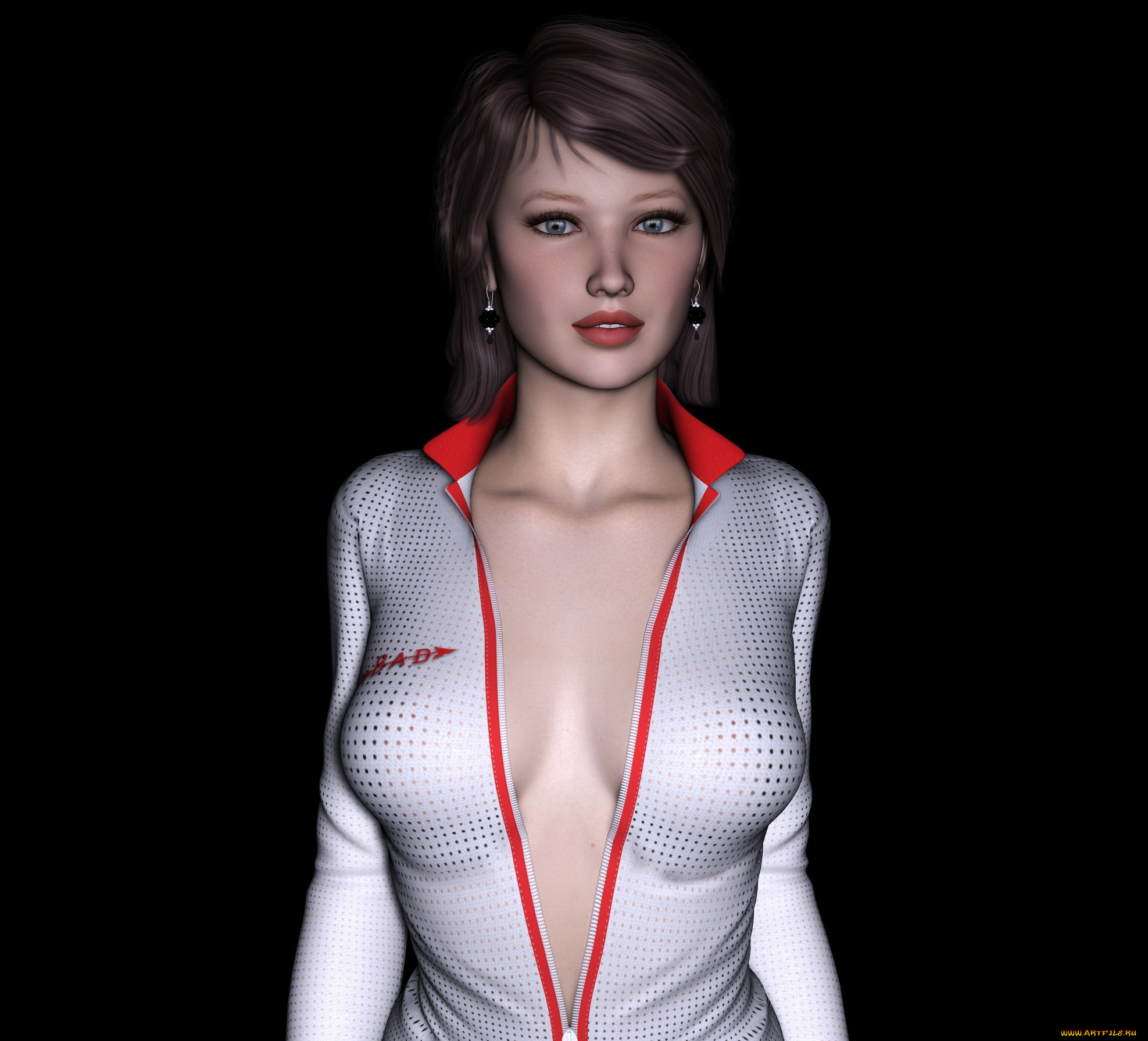 3д, графика, people, , люди, девушка, взгляд, фон