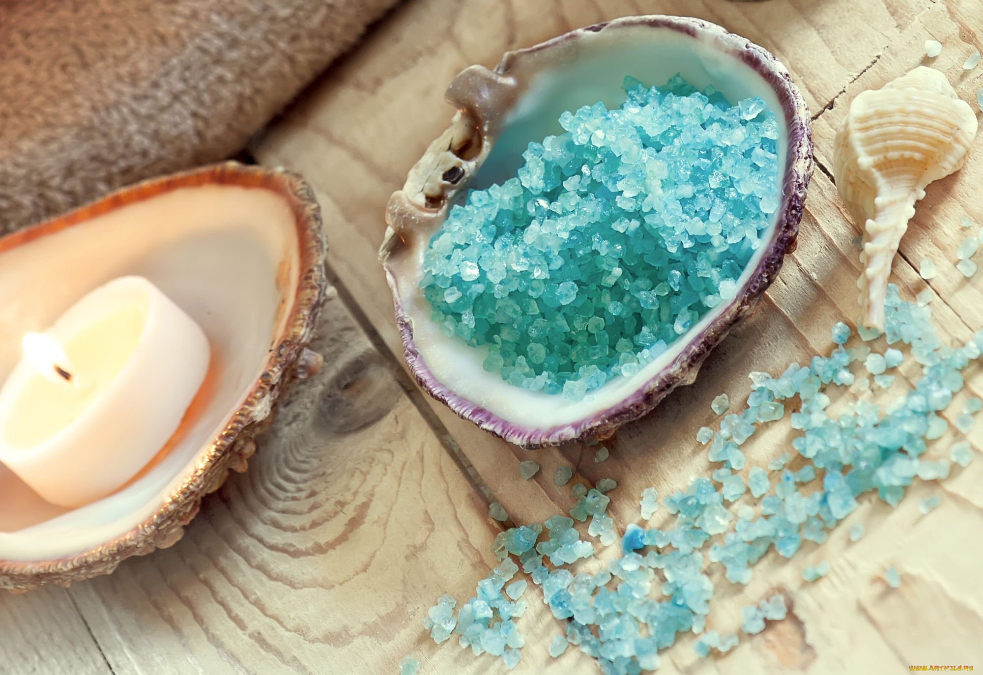 разное, косметика, , духи, соль, ракушки, свеча