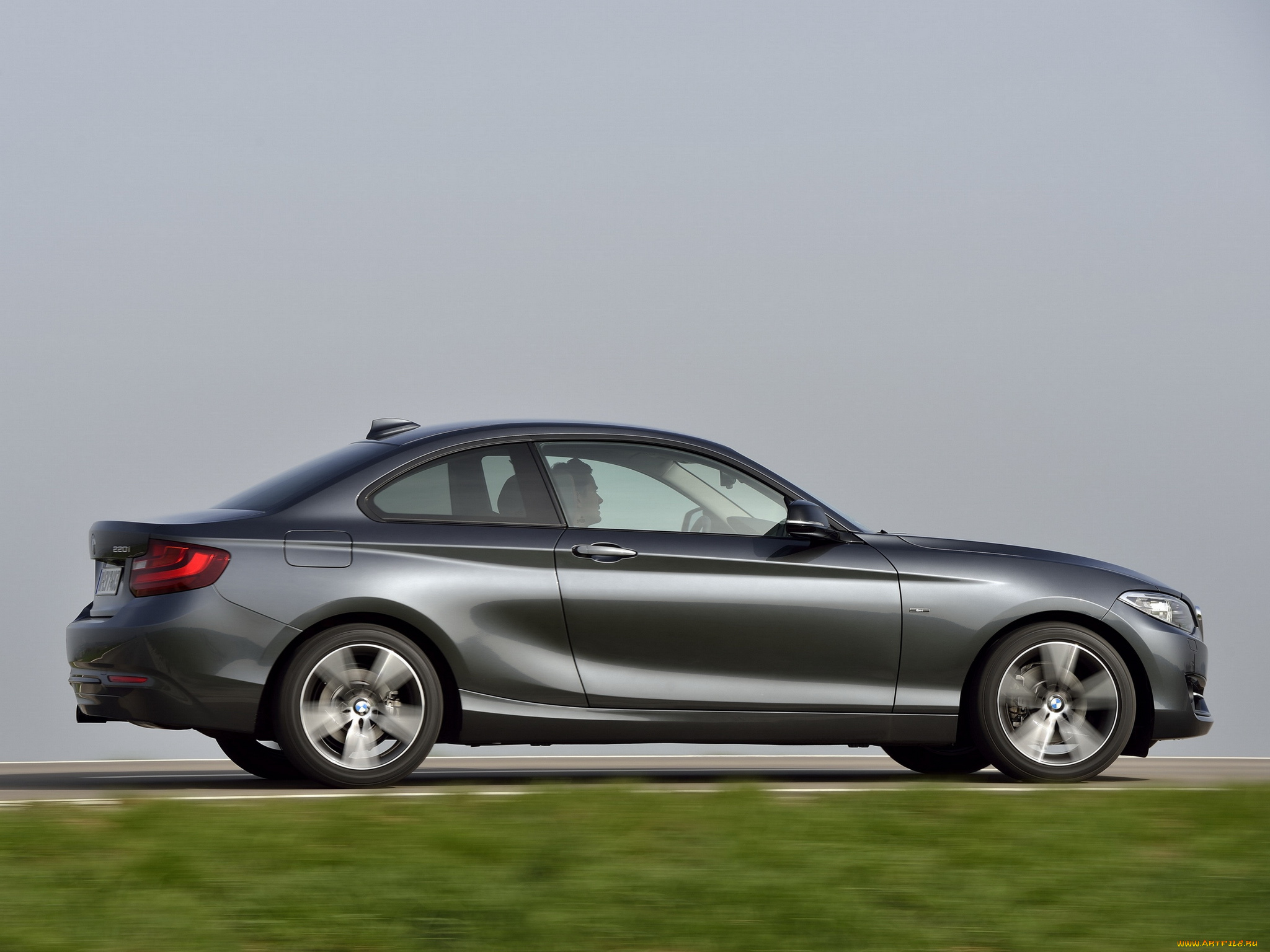 автомобили, bmw, 220i, coupе, sport, line, f22, 2014, темный