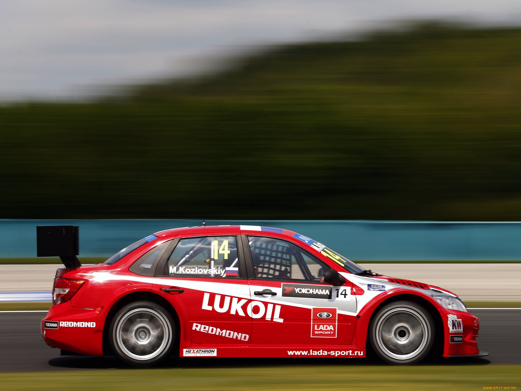 спорт, автоспорт, lada, granta, tc1, wtcc, 2190, 2014, красный, скорость, гонка