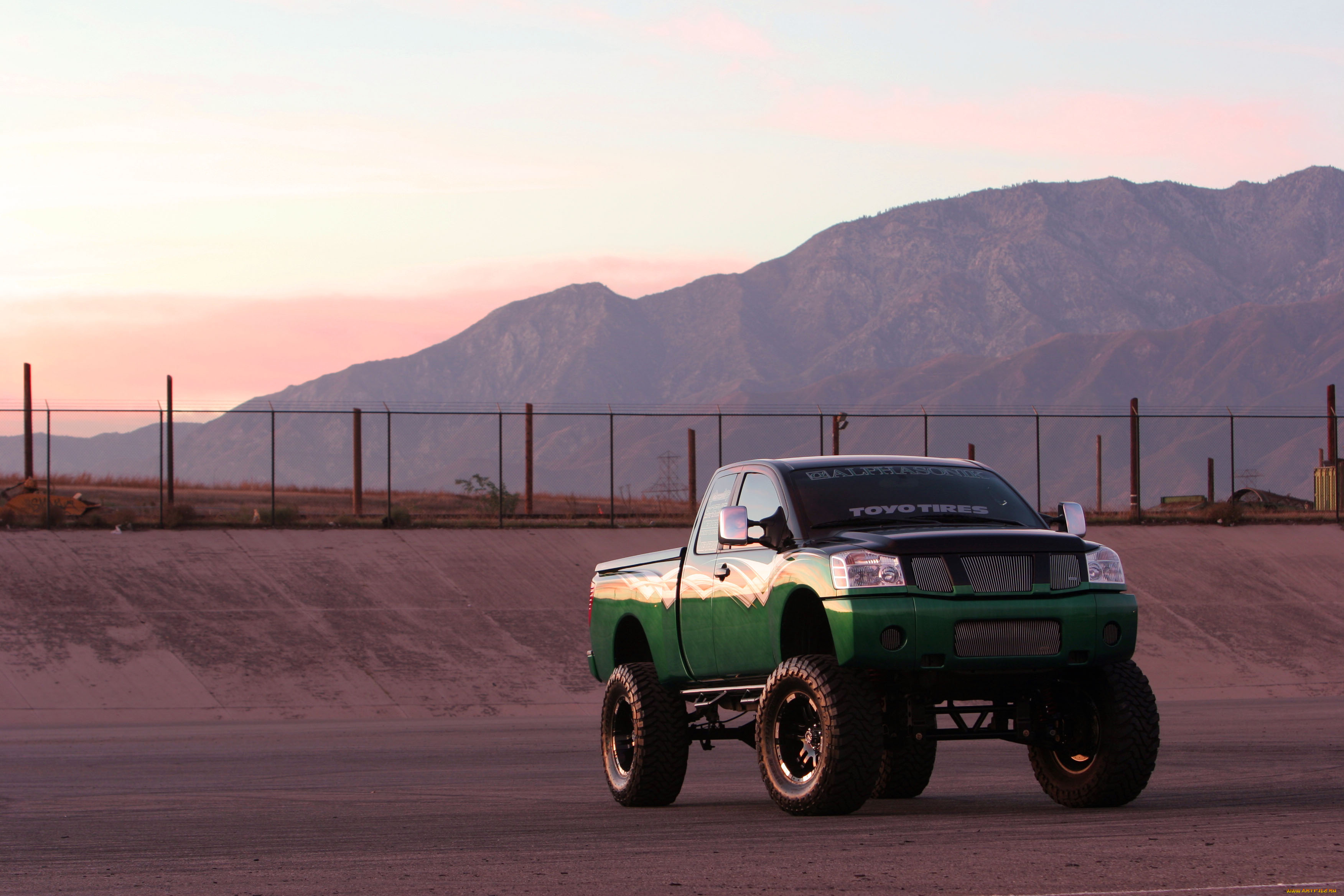 автомобили, custom, pick-up, nissan