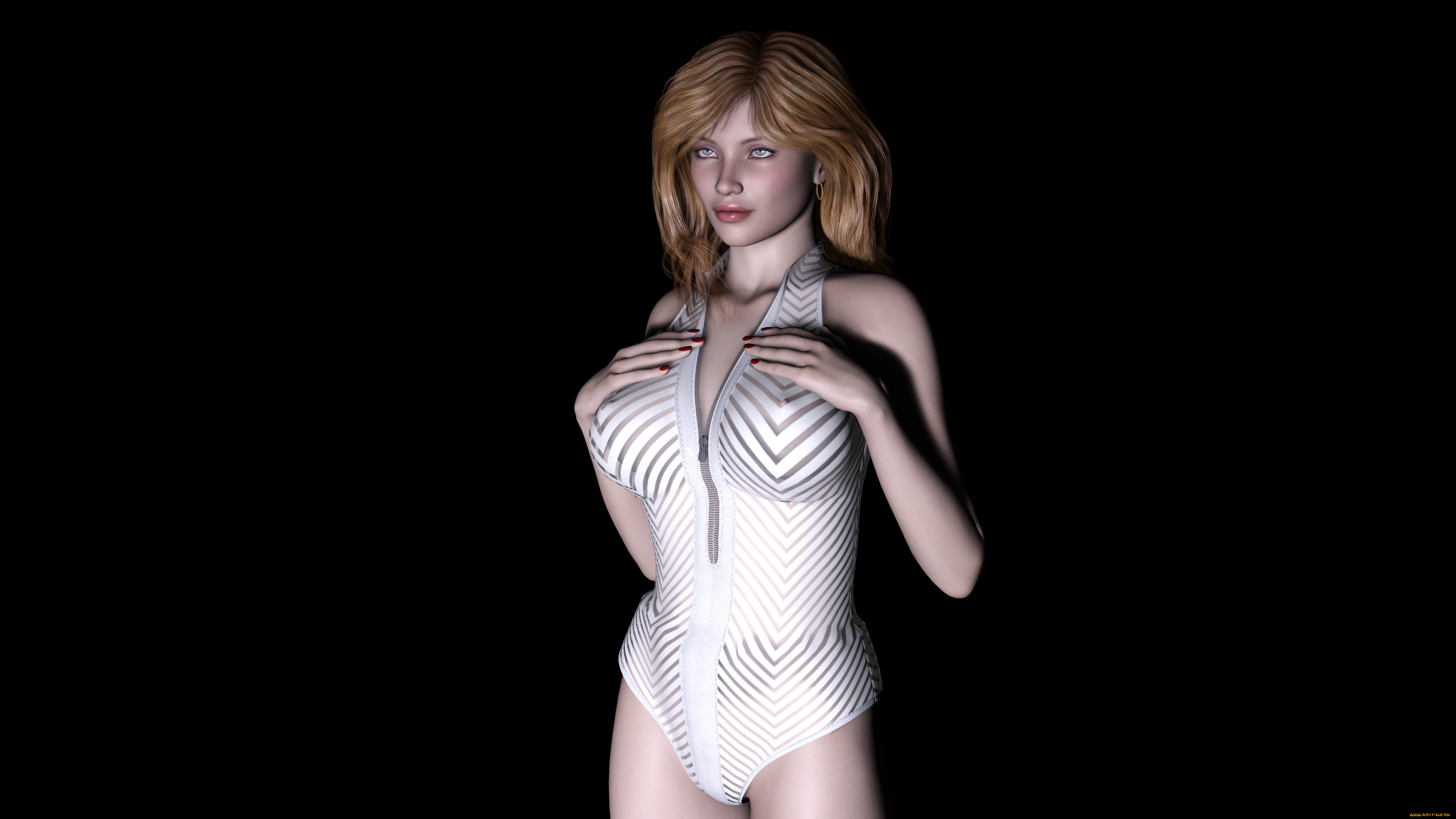 3д, графика, people, , люди, фон, взгляд, девушка