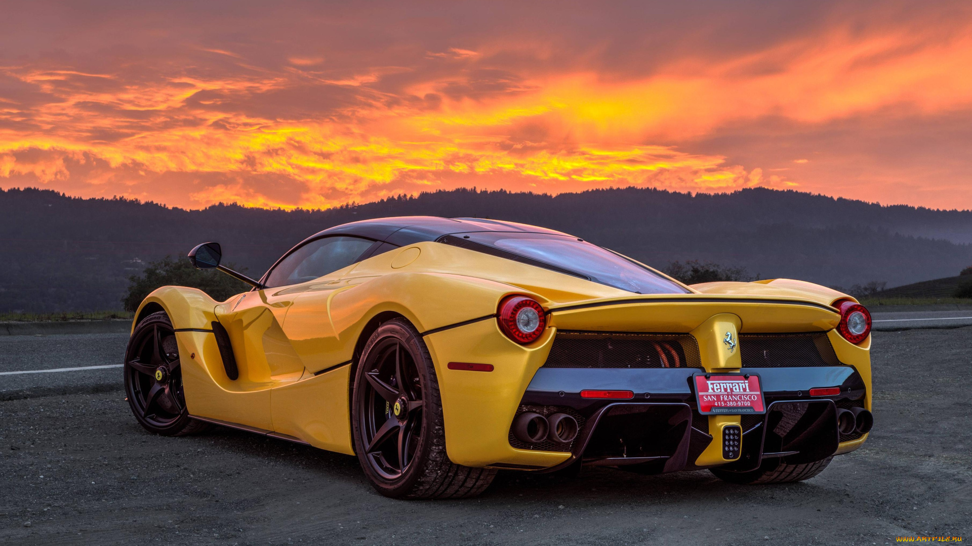 автомобили, ferrari, laferrari