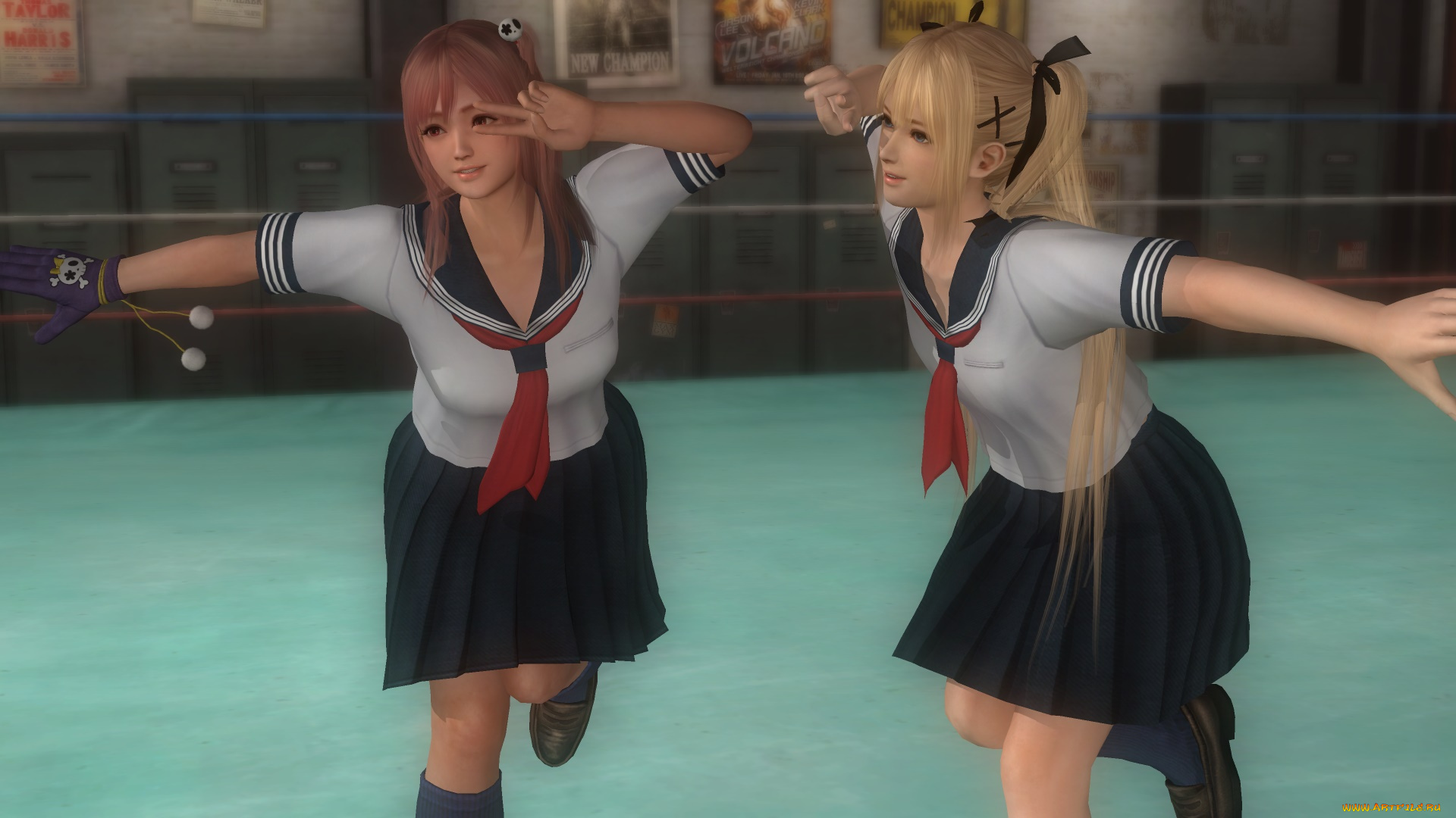 3д, графика, аниме, , anime, поза, фон, взгляд, девушки