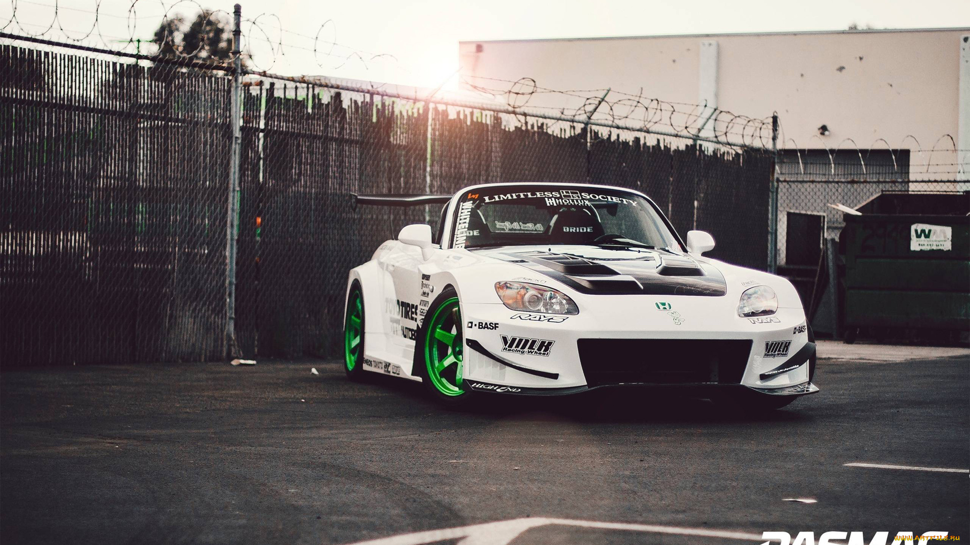 автомобили, honda, s2000, coupe, sport, tuning, white