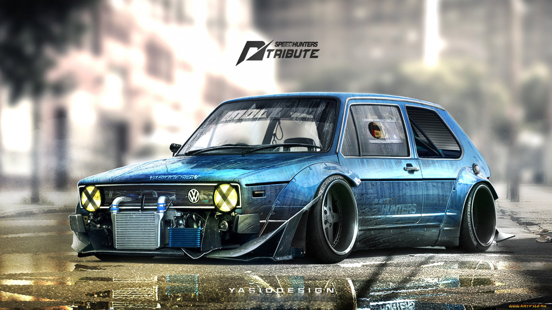 автомобили, виртуальный, тюнинг, vw