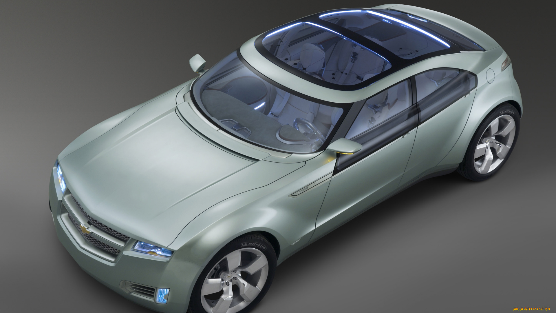 chevrolet, volt, concept, 2007, автомобили, chevrolet, volt, concept, 2007