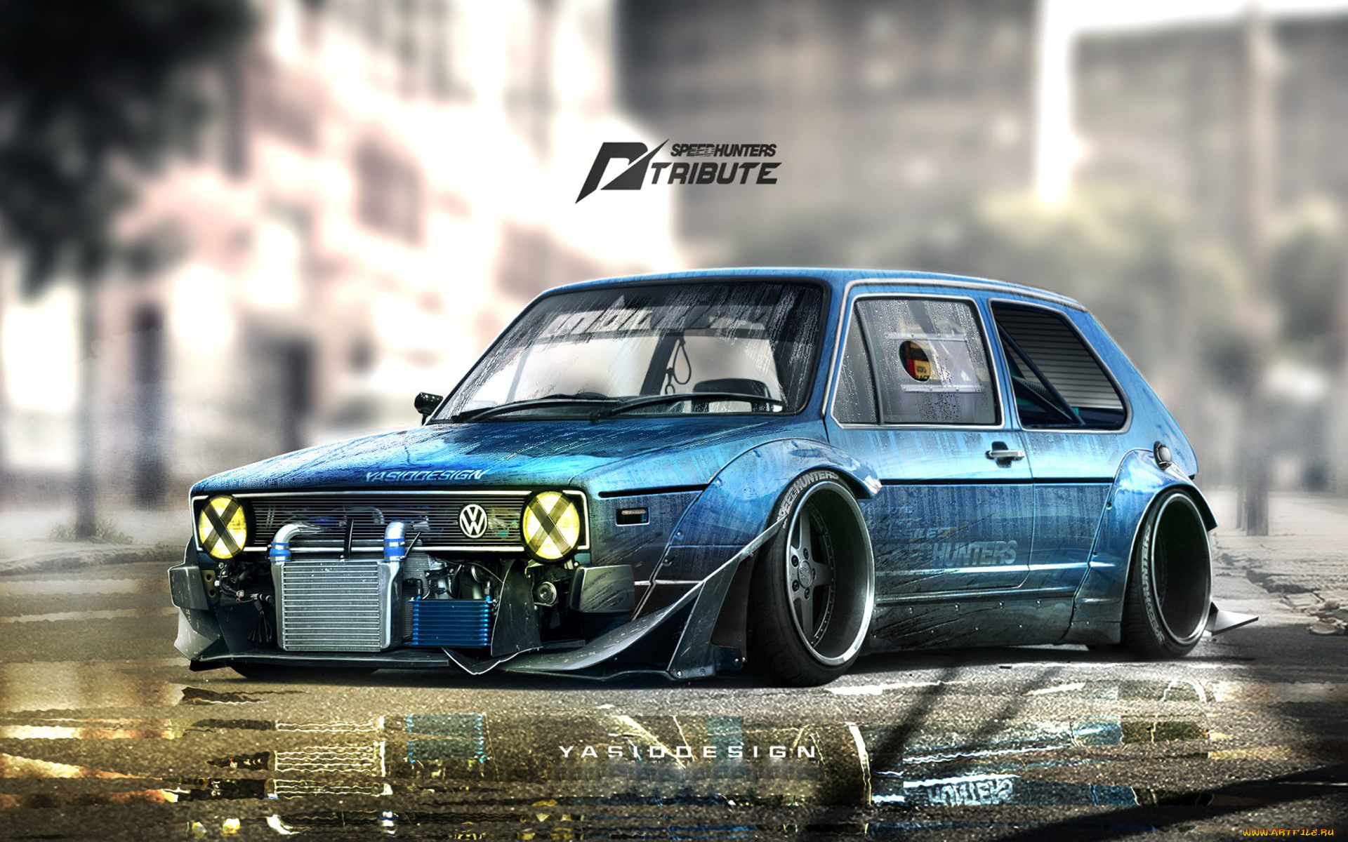 автомобили, виртуальный, тюнинг, vw