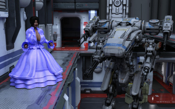 Картинка 3д+графика фантазия+ fantasy взгляд фон девушка