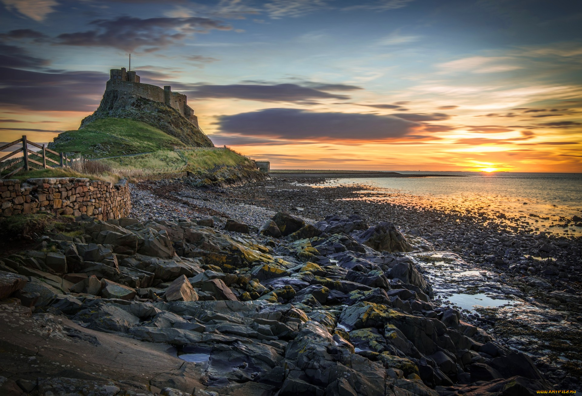 города, -, дворцы, , замки, , крепости, рассвет