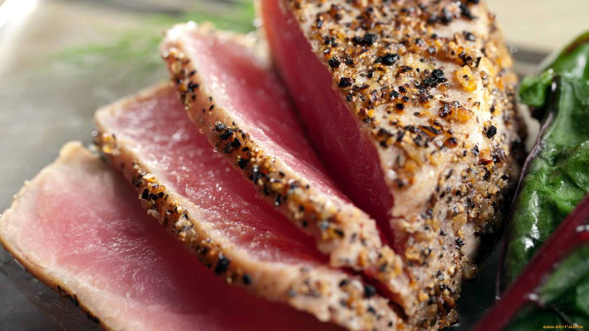 еда, рыбные, блюда, , с, морепродуктами, тунец