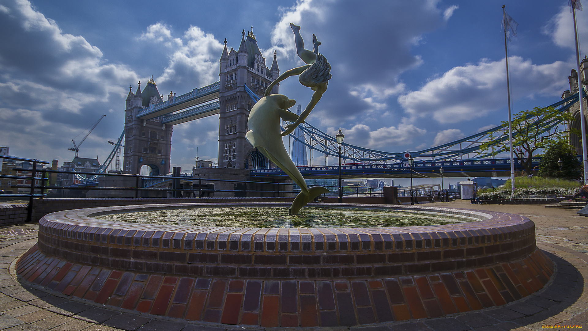 города, лондон, , великобритания, простор