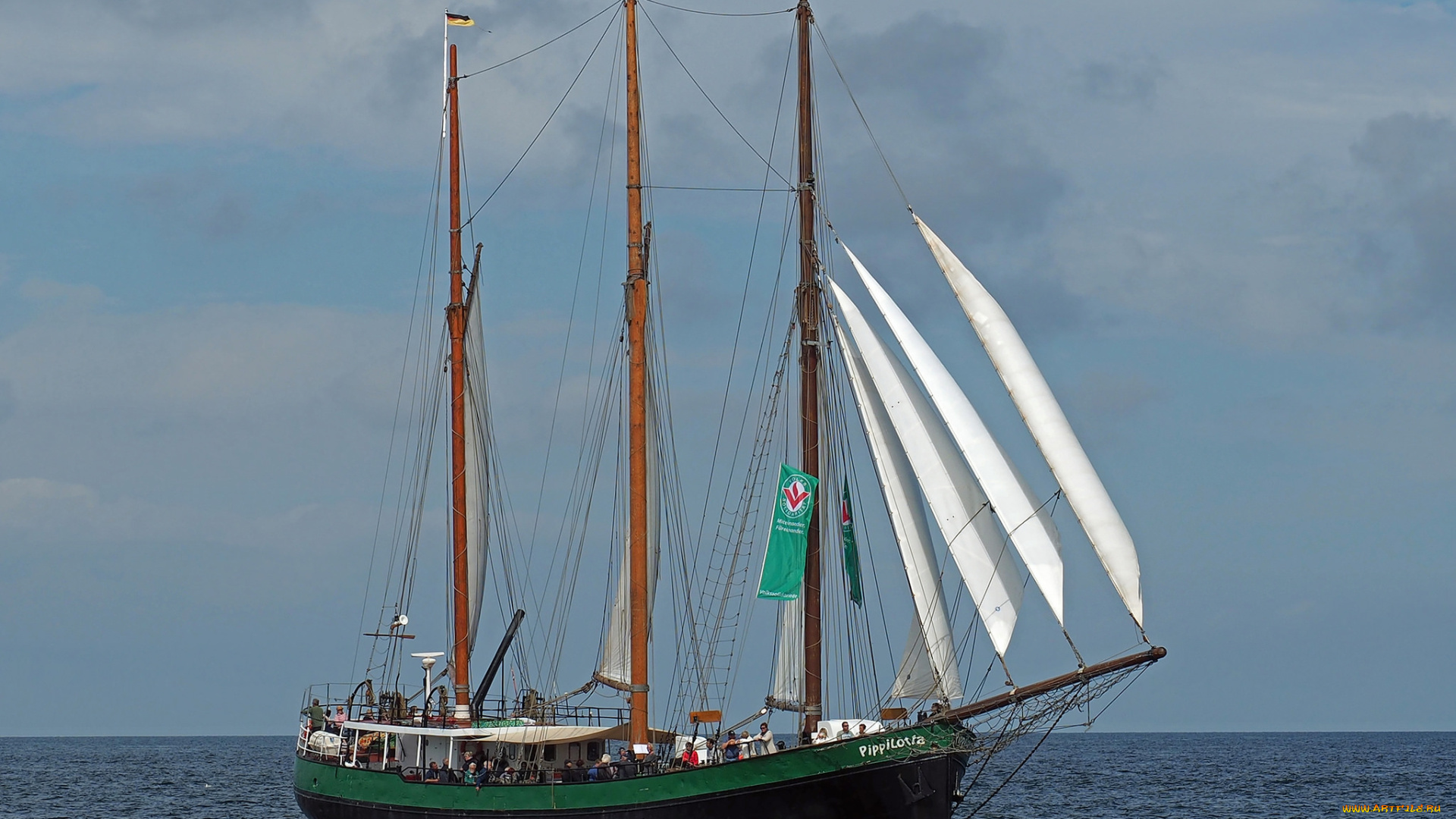 корабли, парусники, паруса, мачты