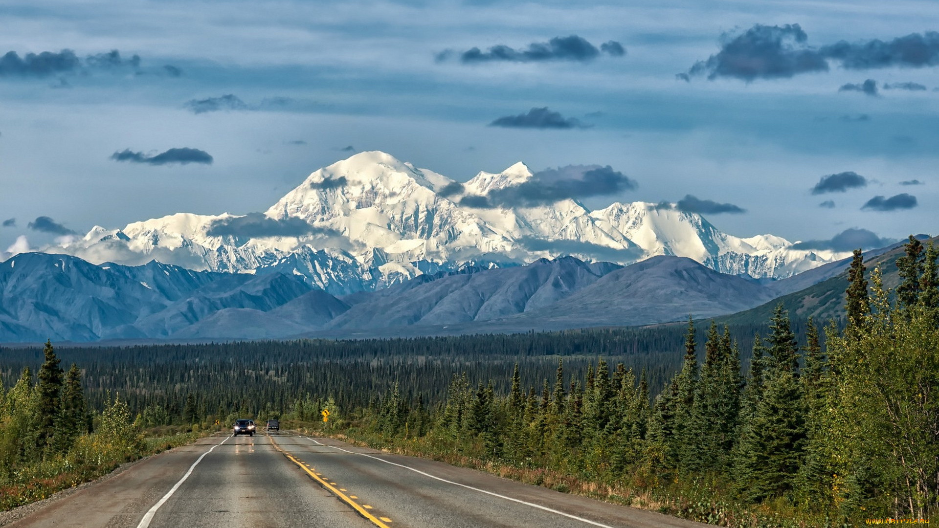 природа, дороги, простор