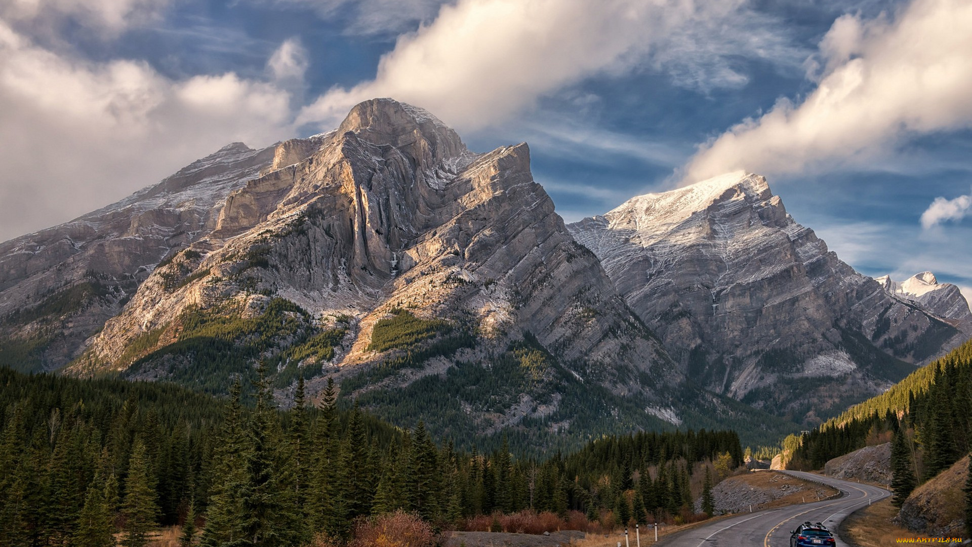 природа, горы, простор