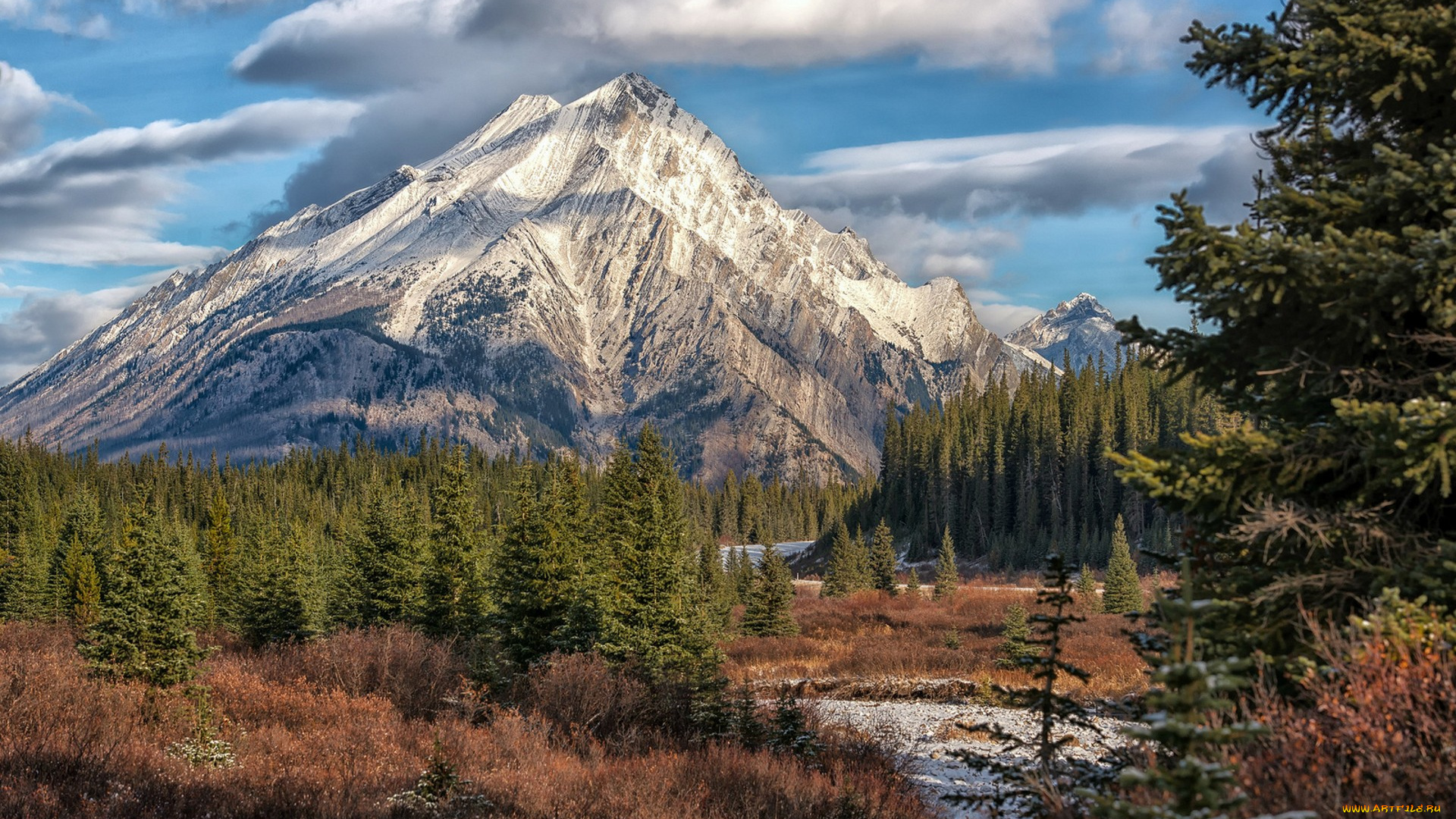 природа, горы, простор