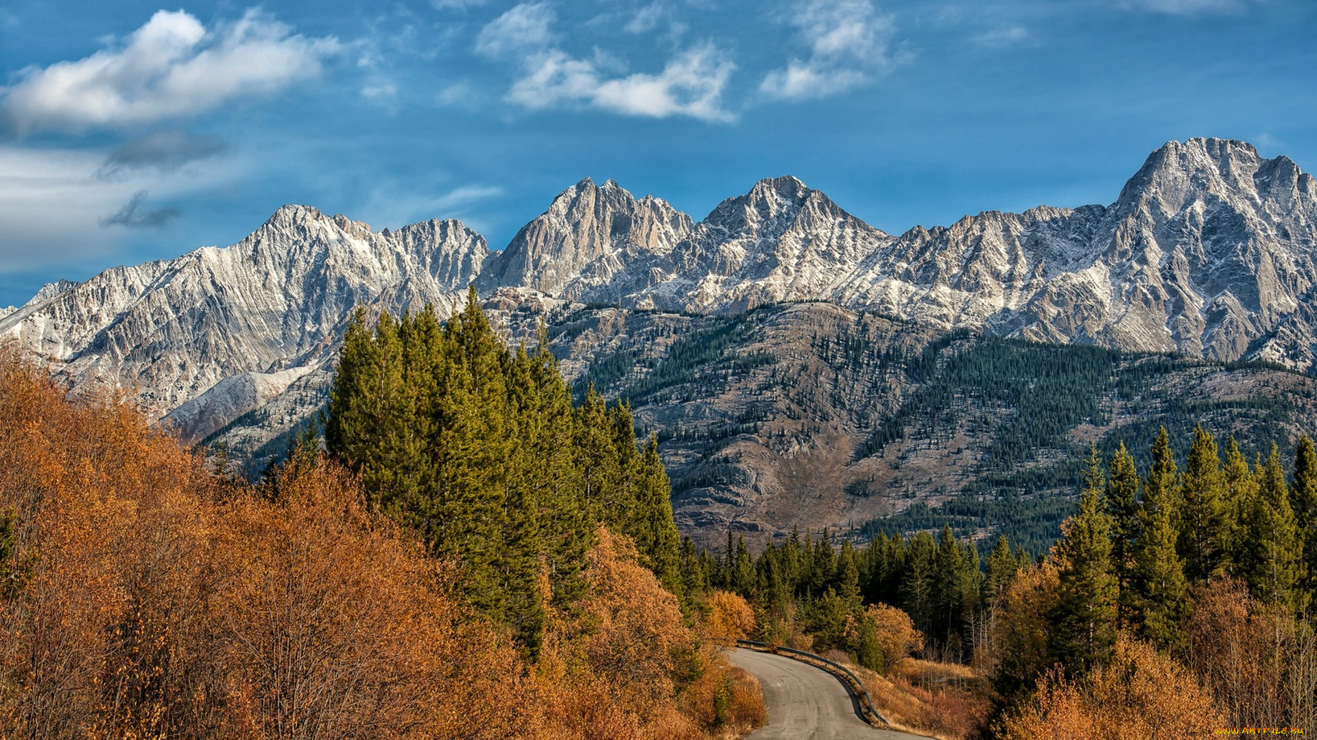 природа, горы, простор