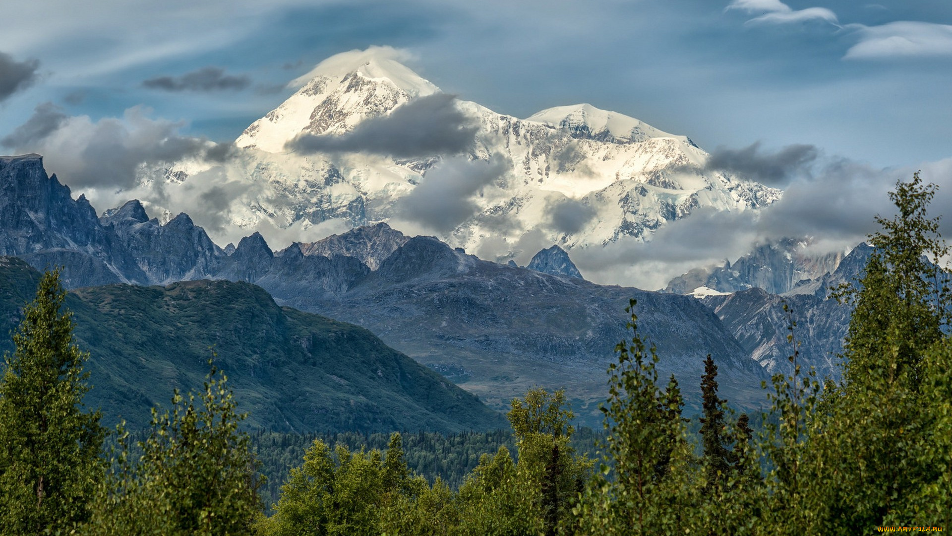 природа, горы, простор