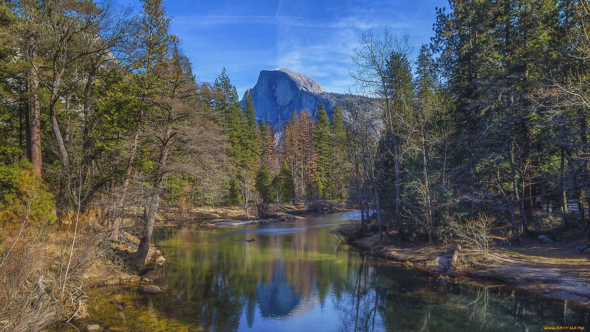 природа, реки, озера, простор