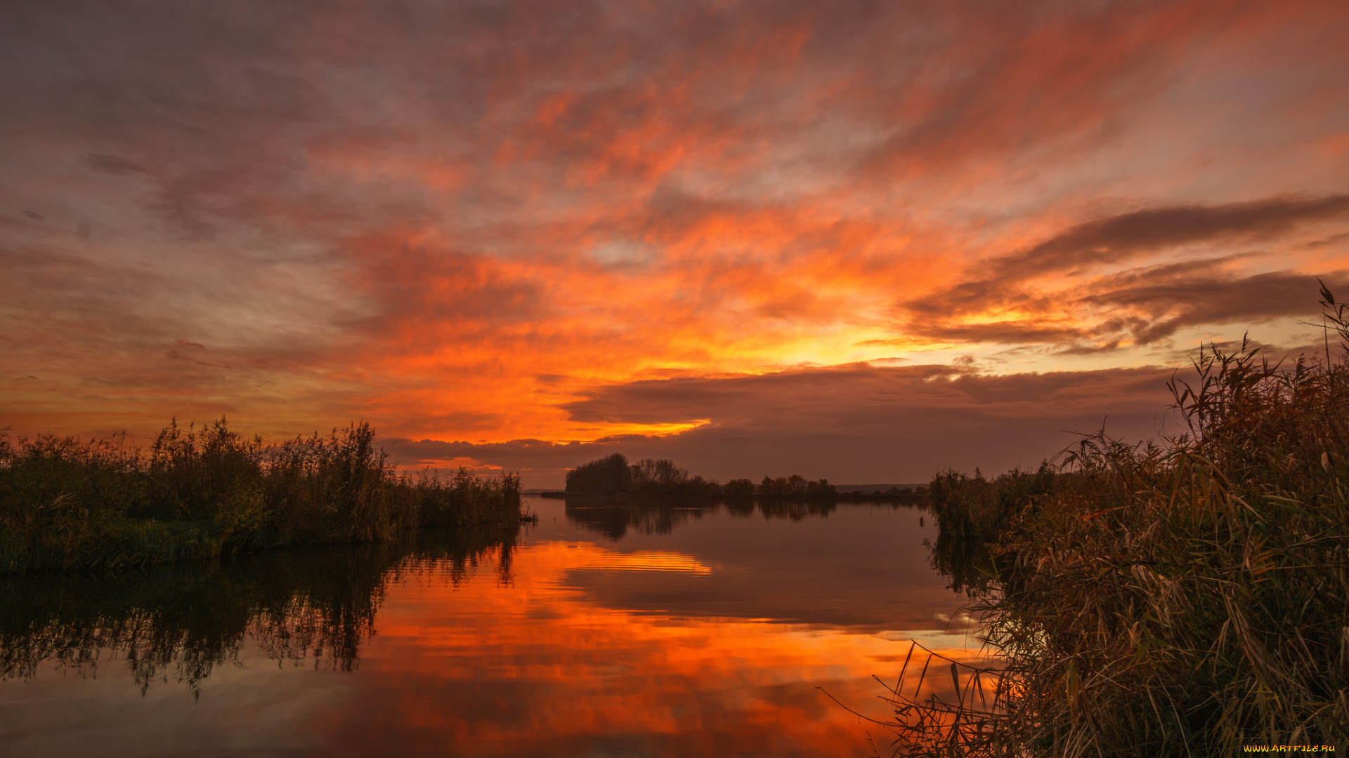 природа, восходы, закаты, простор