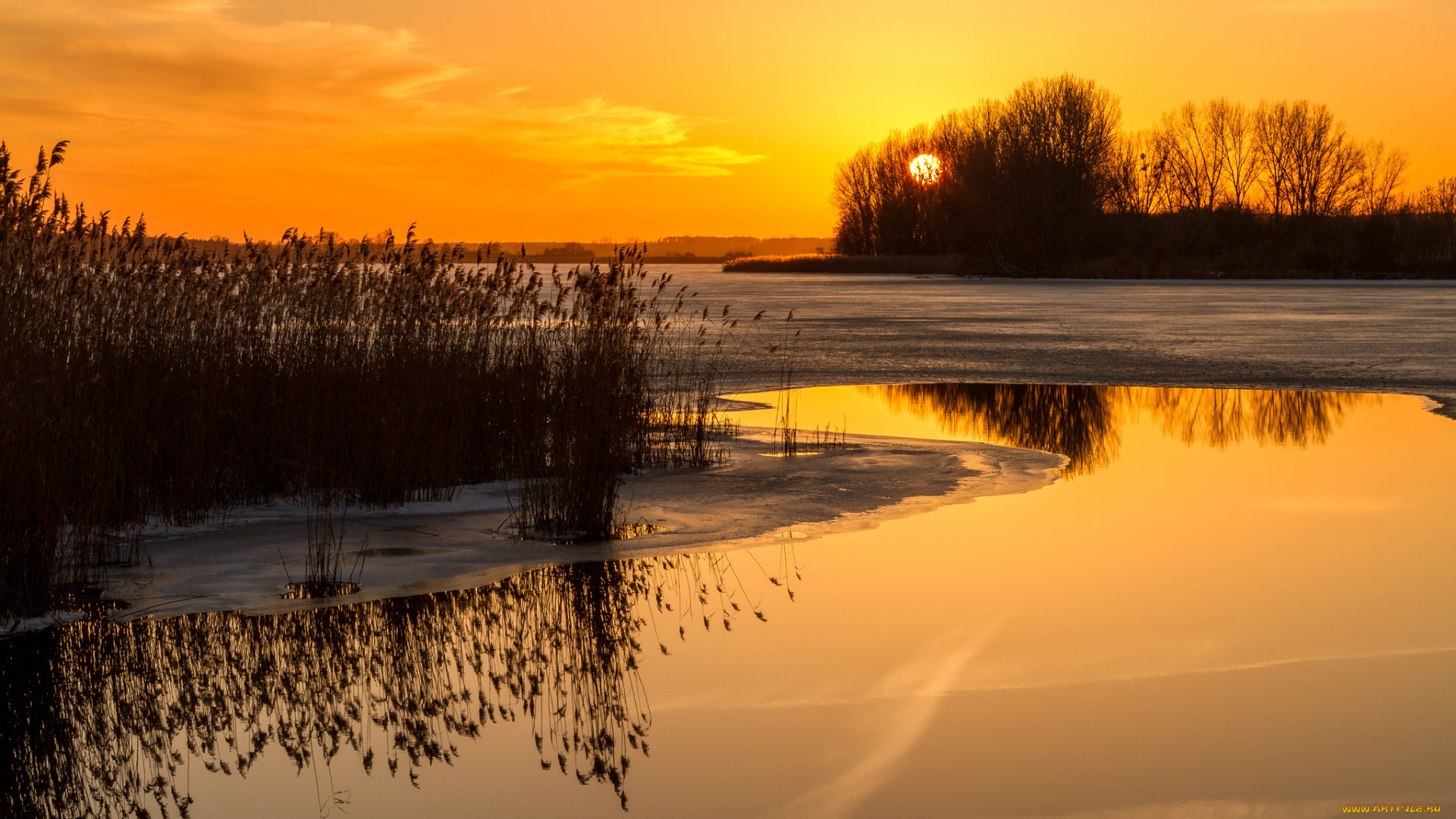 природа, восходы, закаты, простор