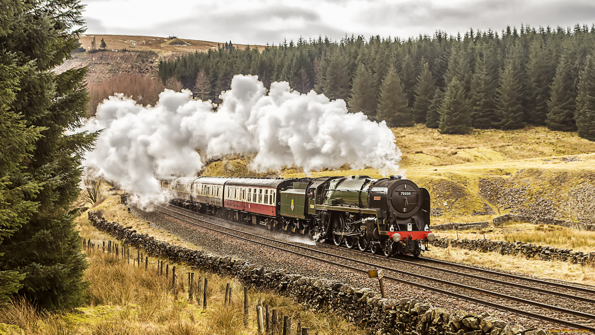 техника, паровозы, состав, локомотив