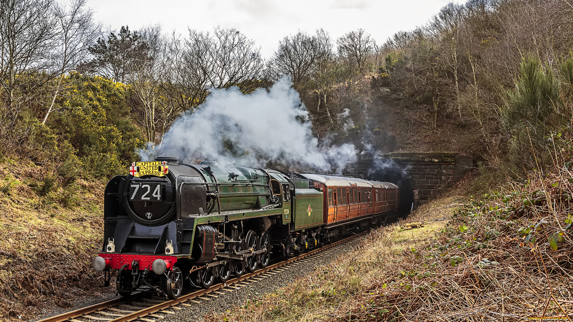 техника, паровозы, состав, локомотив