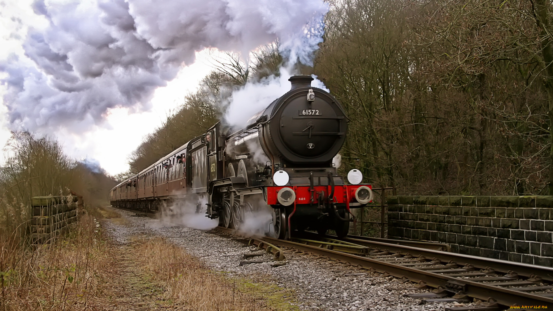 техника, паровозы, состав, локомотив