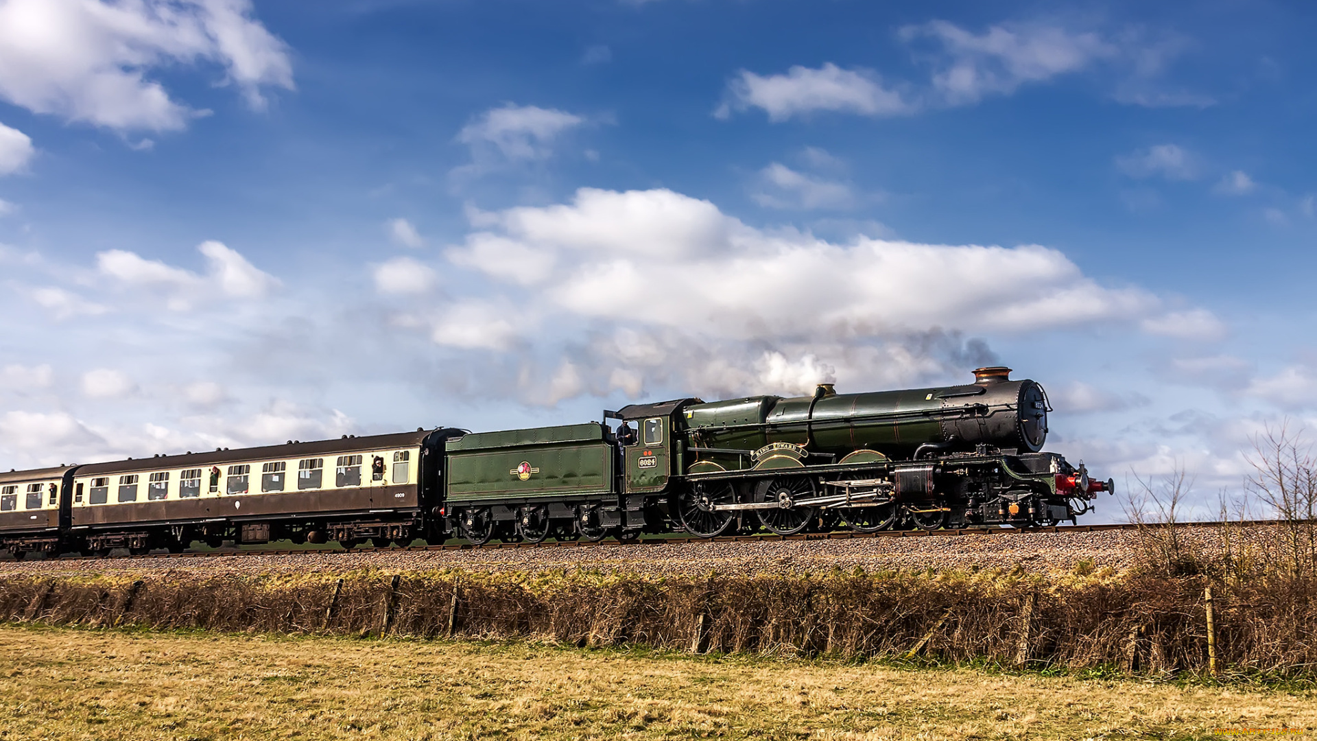 техника, паровозы, состав, локомотив