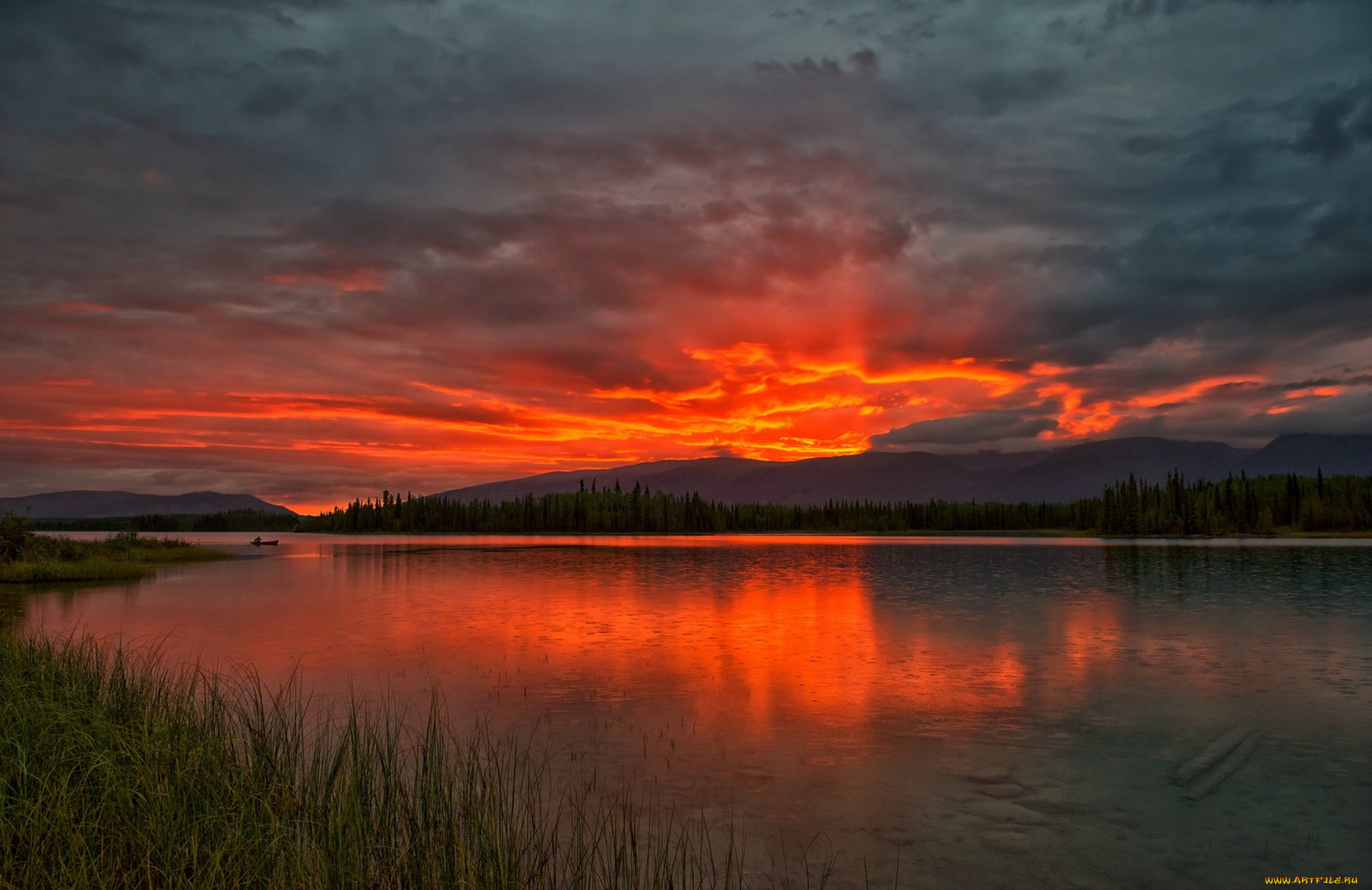 природа, восходы, закаты, простор