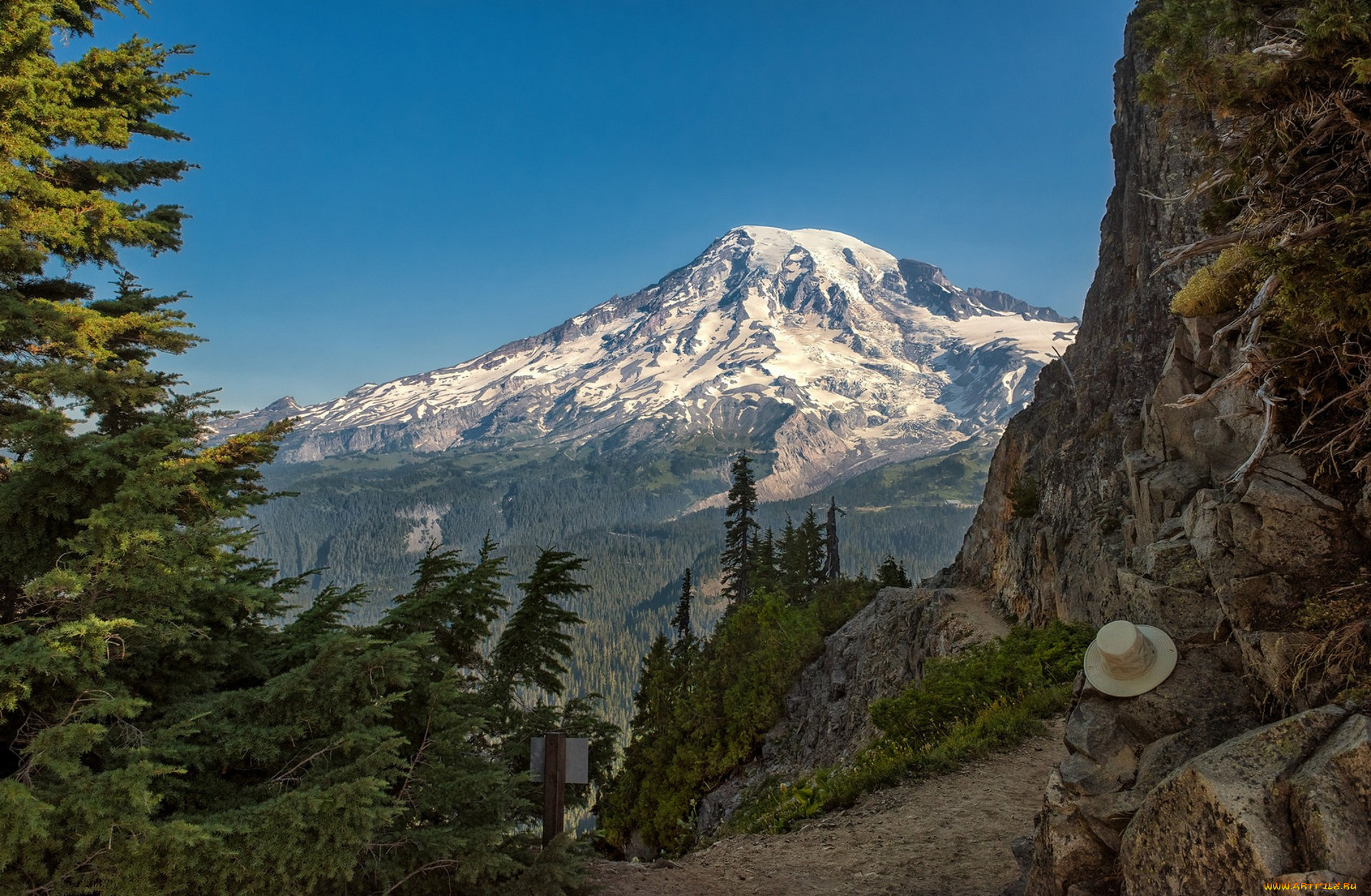 природа, горы, простор